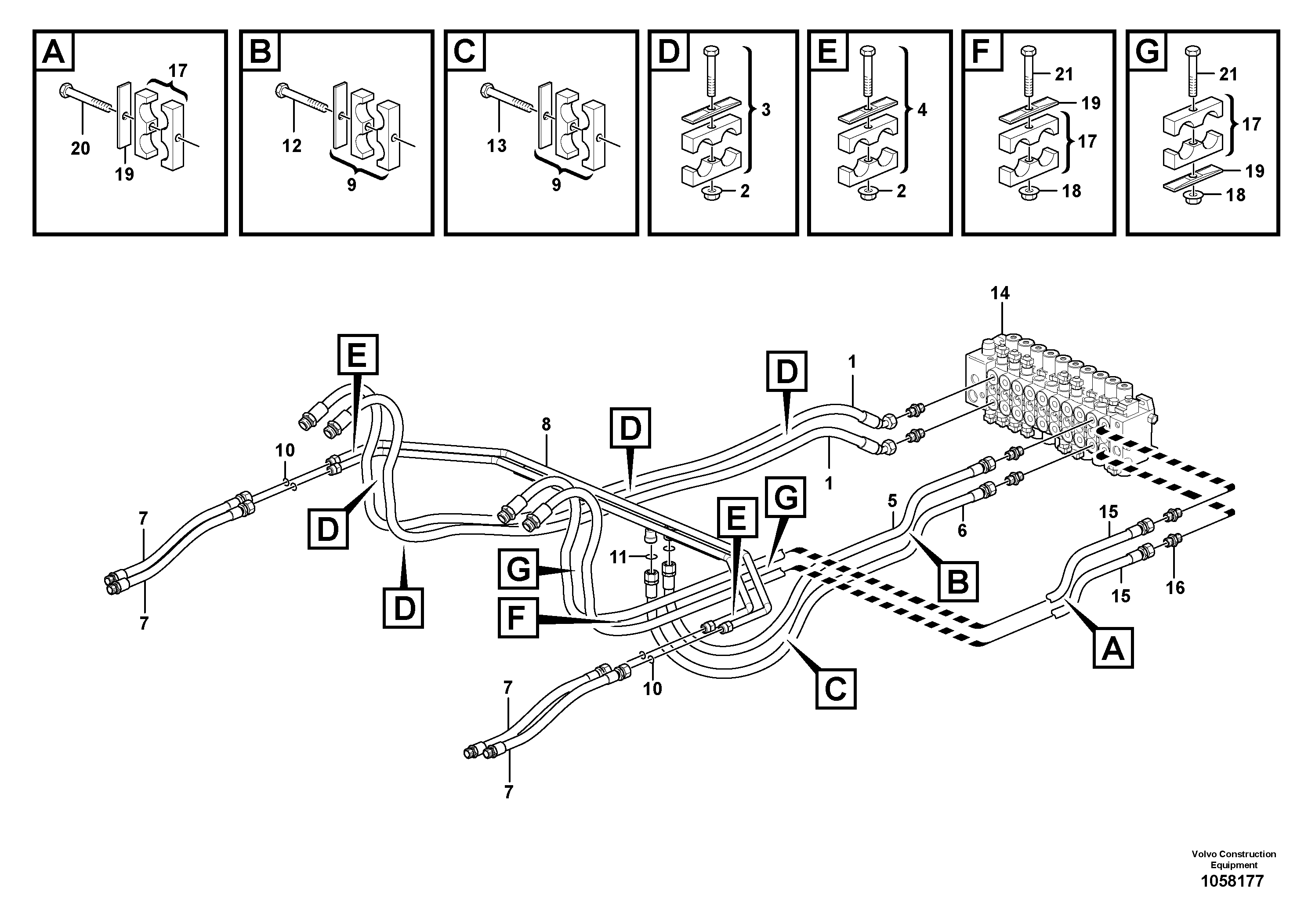 Timing gear casing VOE15660209 VOLVO