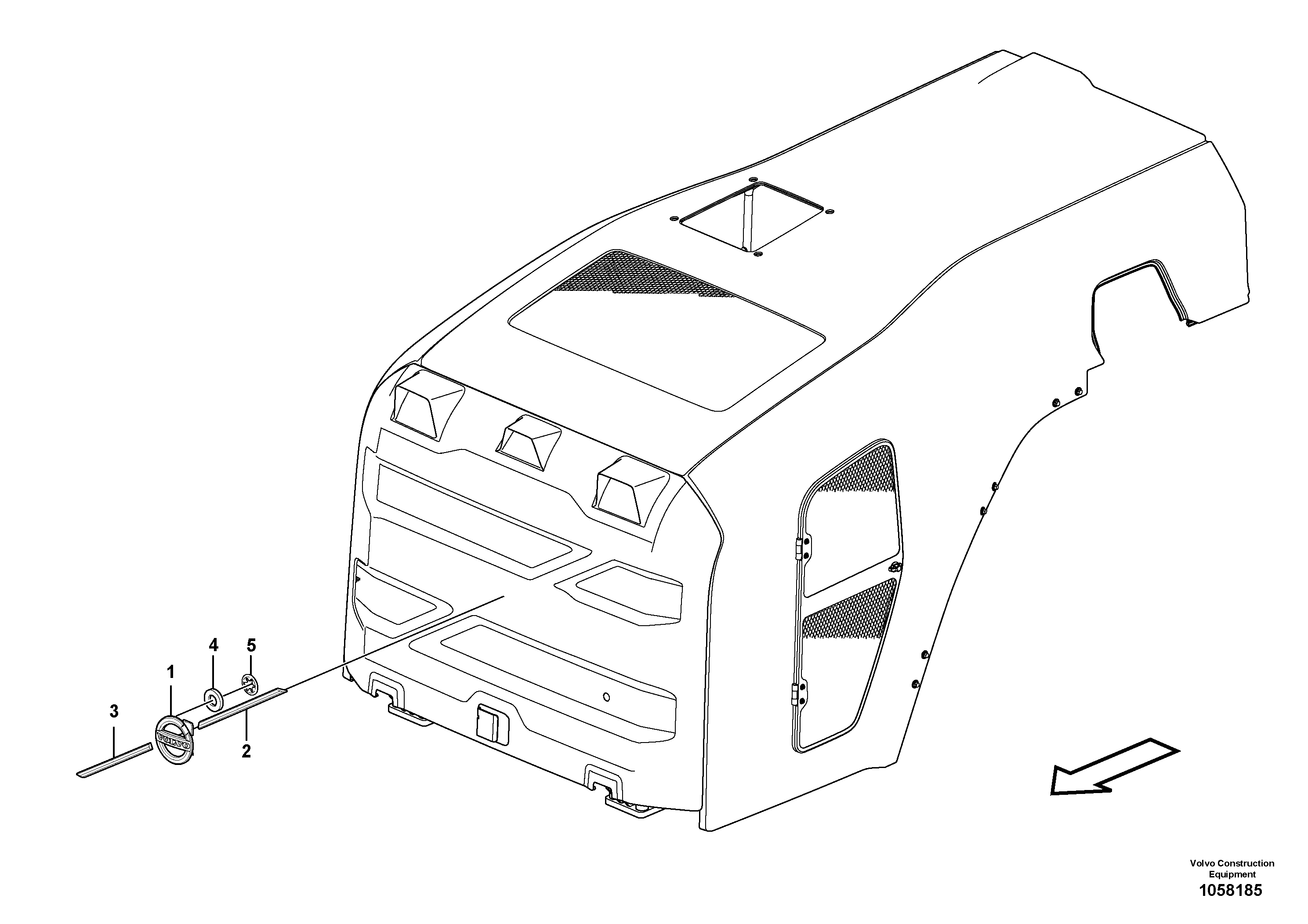 Fan VOE15165830 VOLVO