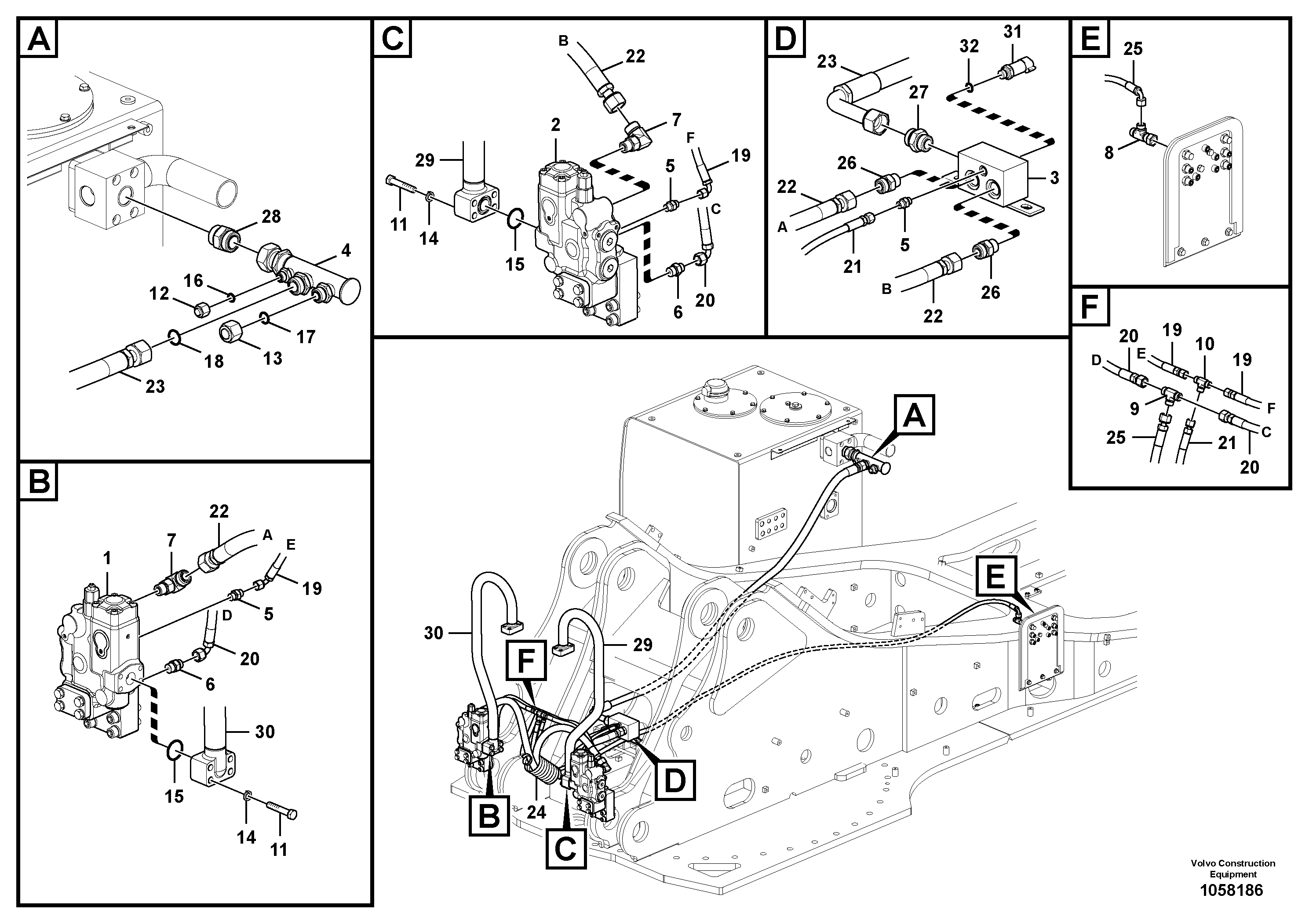 Timing gear casing VOE936353 VOLVO