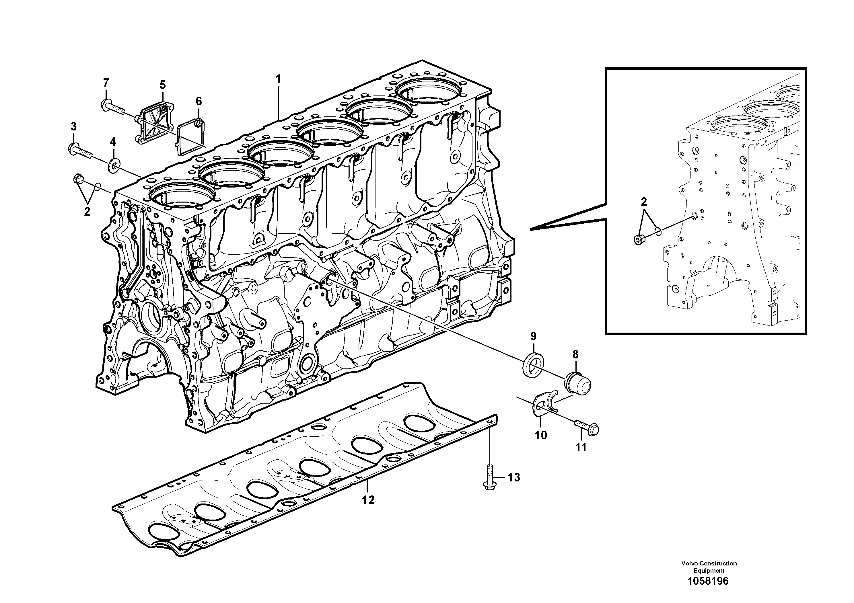 Carton VOE947541 VOLVO