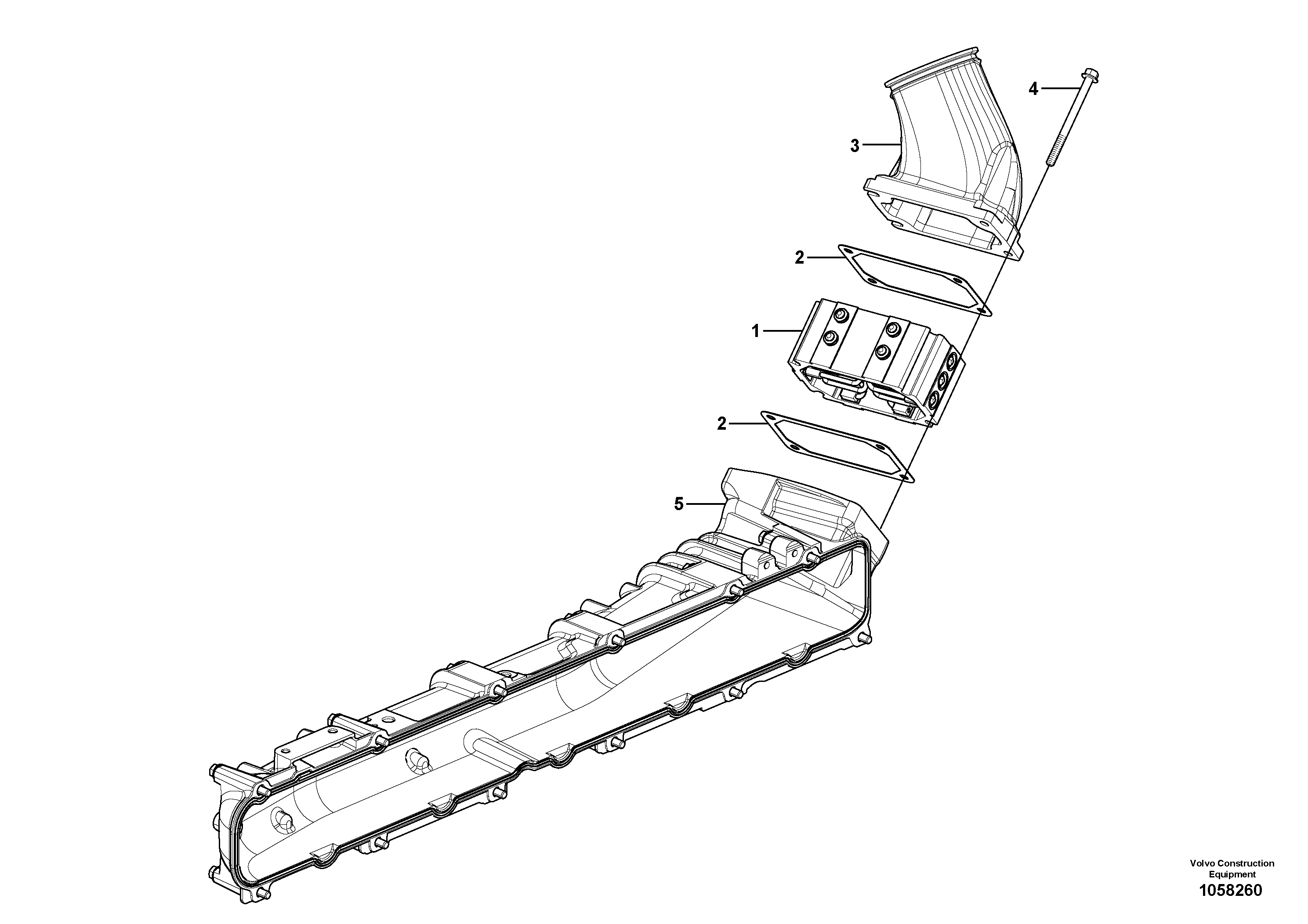 Square Bar VOE15084865 VOLVO
