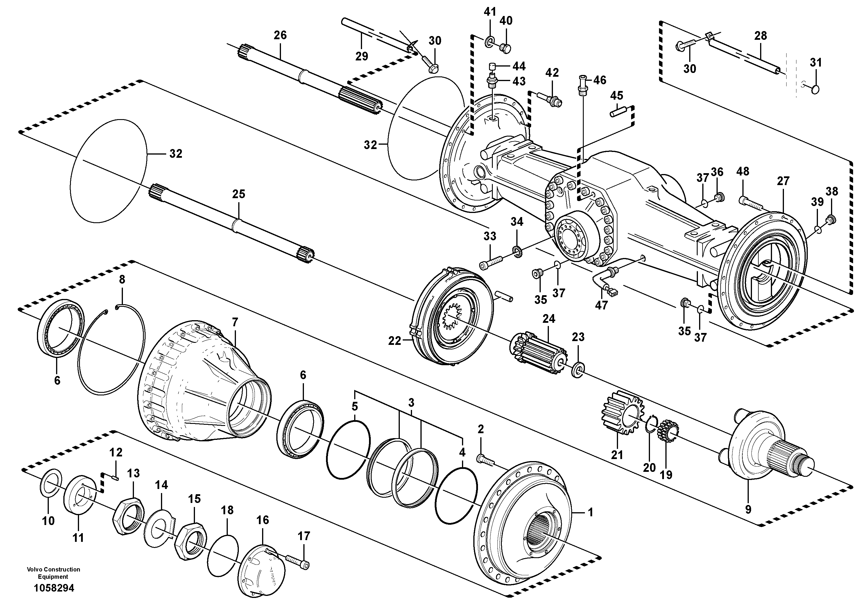 Flange Cap Nut VOE994896 VOLVO