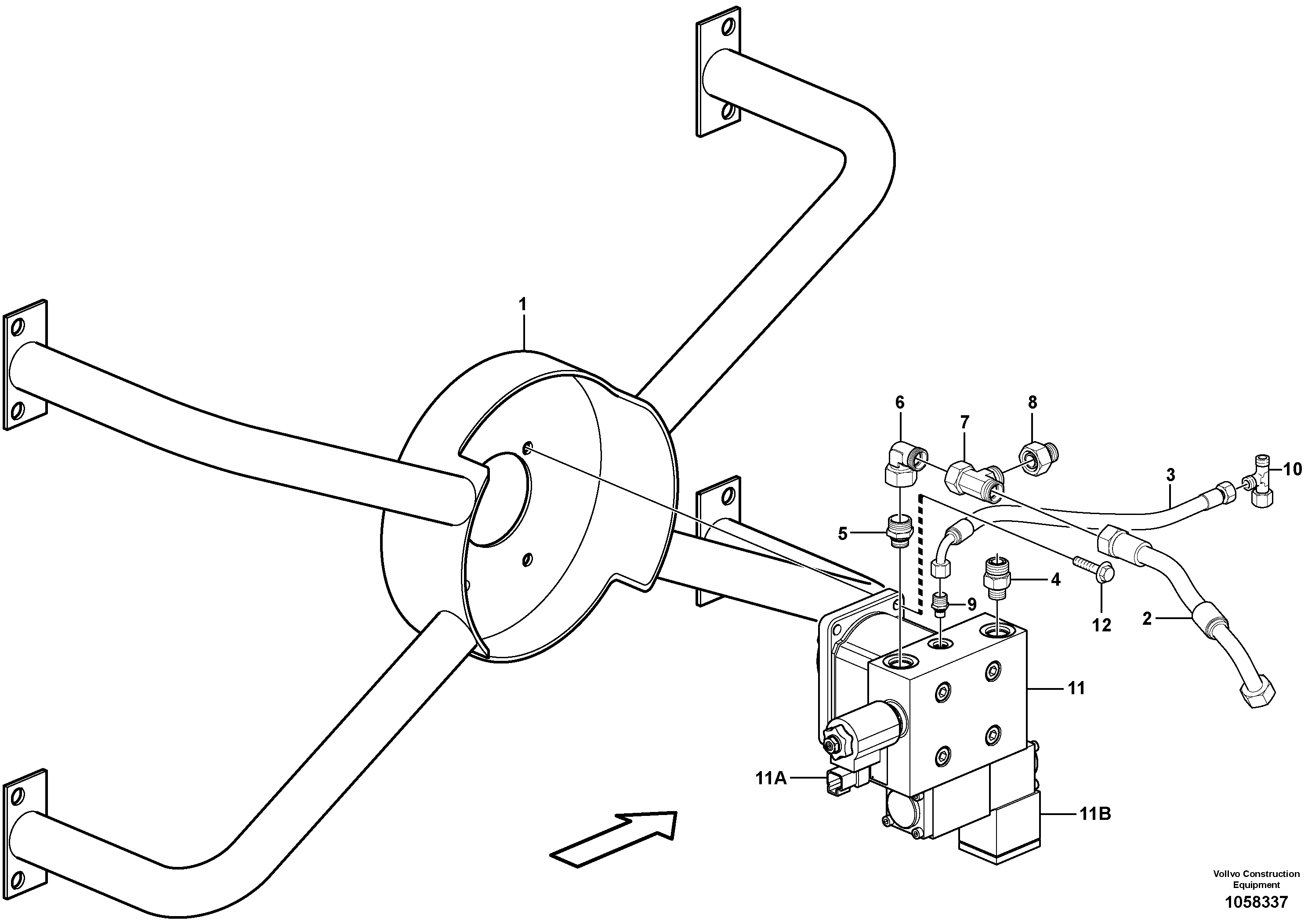 Wall VOE15175976 VOLVO