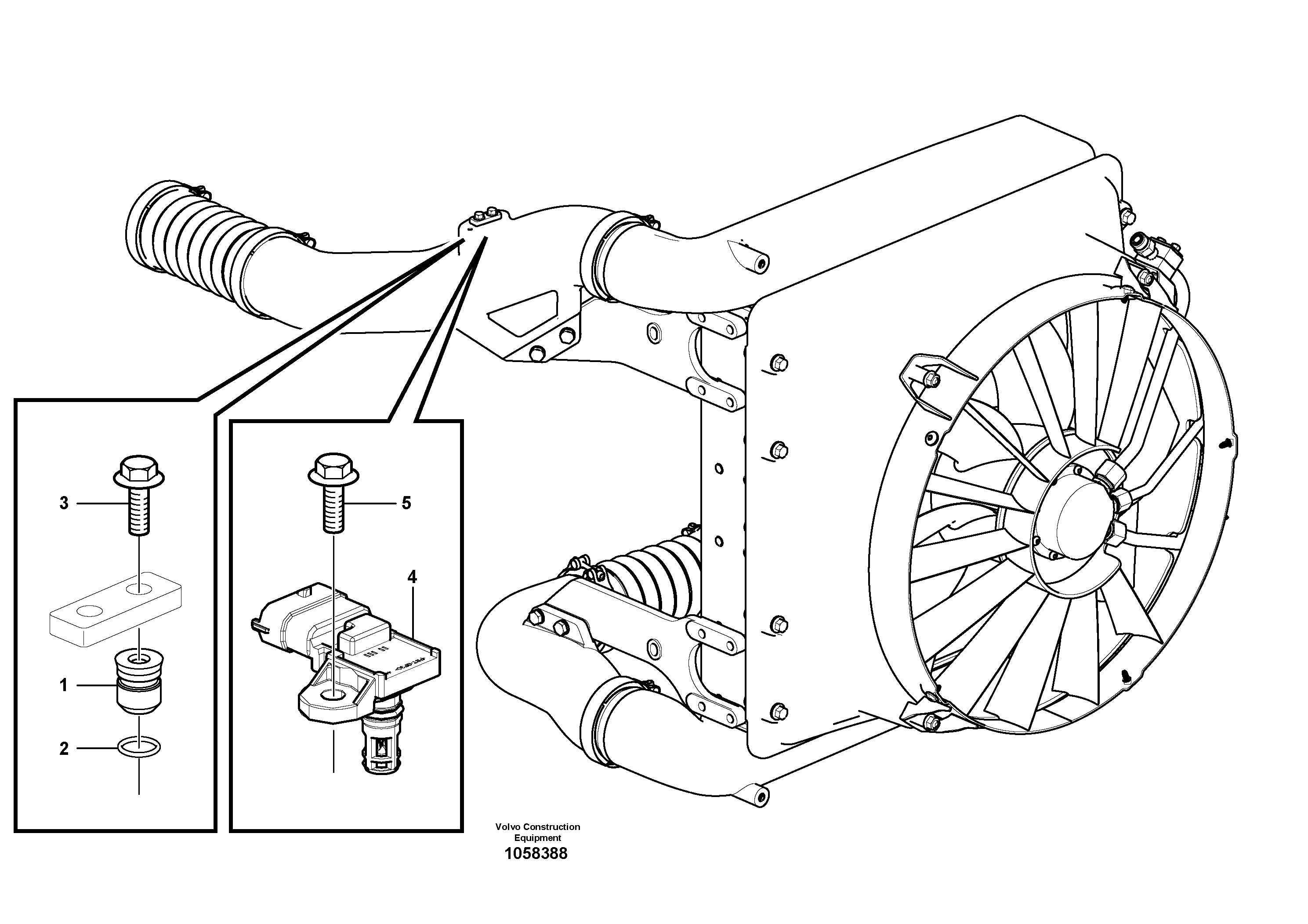 Adapter Kit VOE15134400 VOLVO