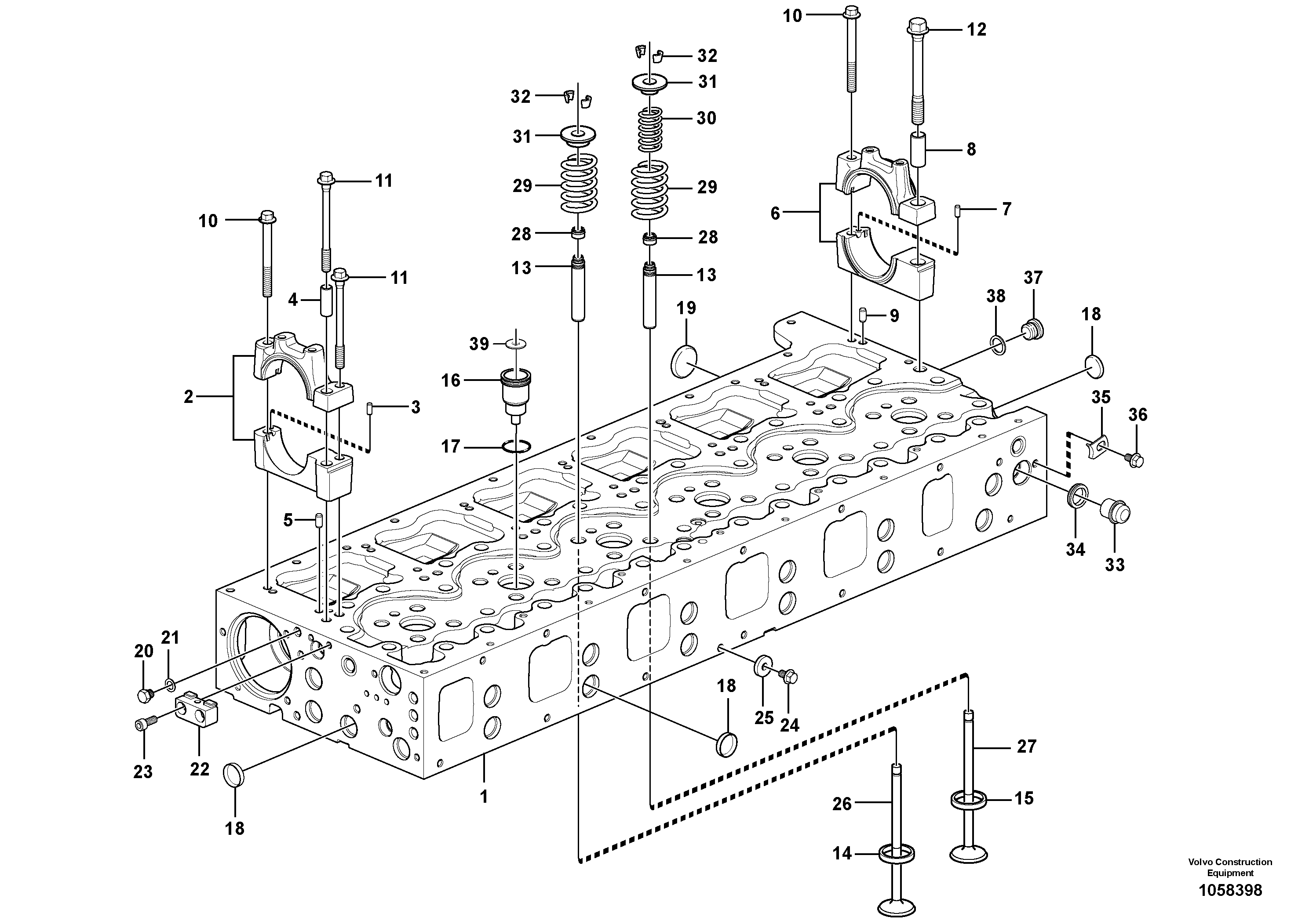Cprsr Bracket VOE21342245 VOLVO