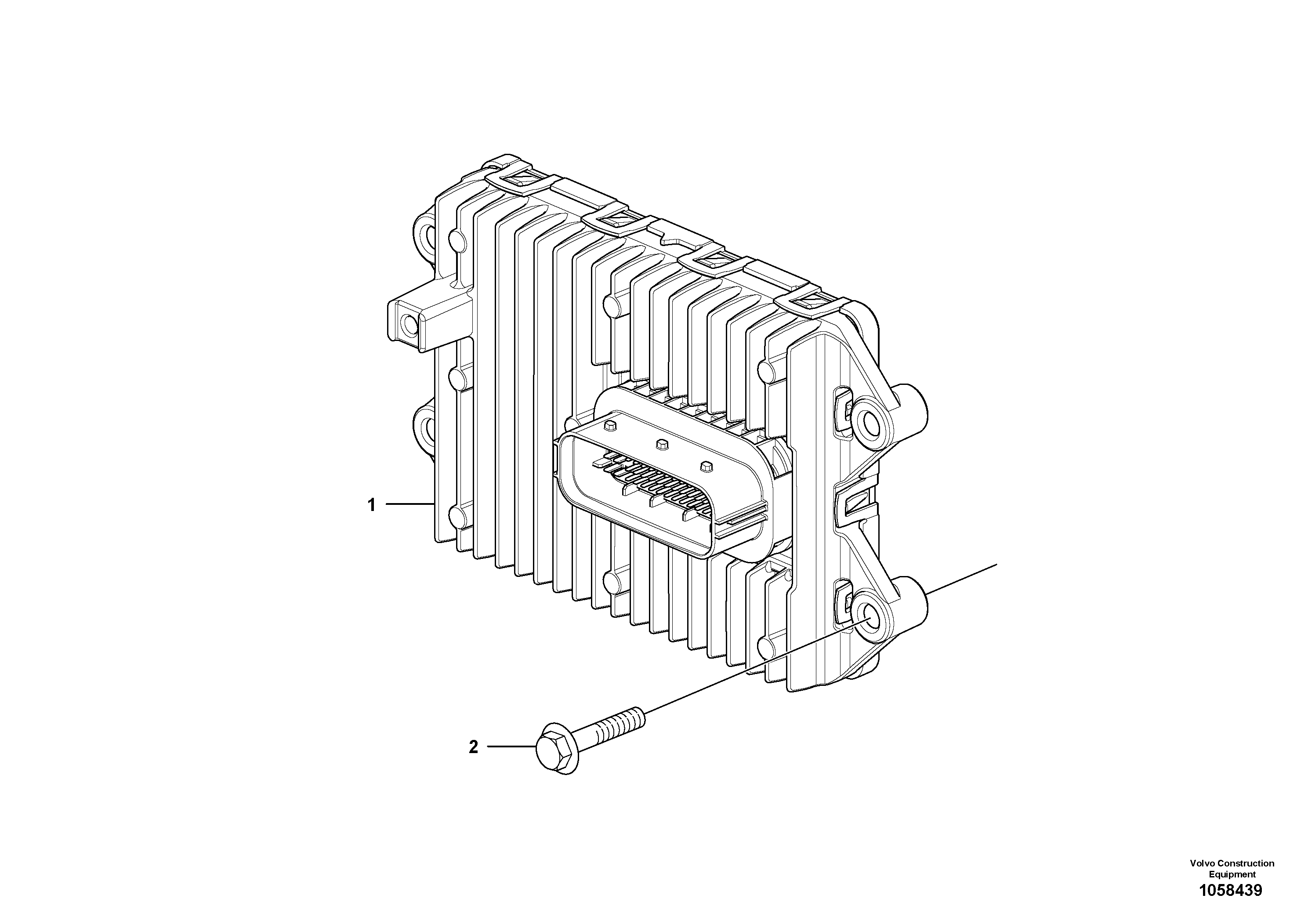 Electronic unit VOE60100012 VOLVO
