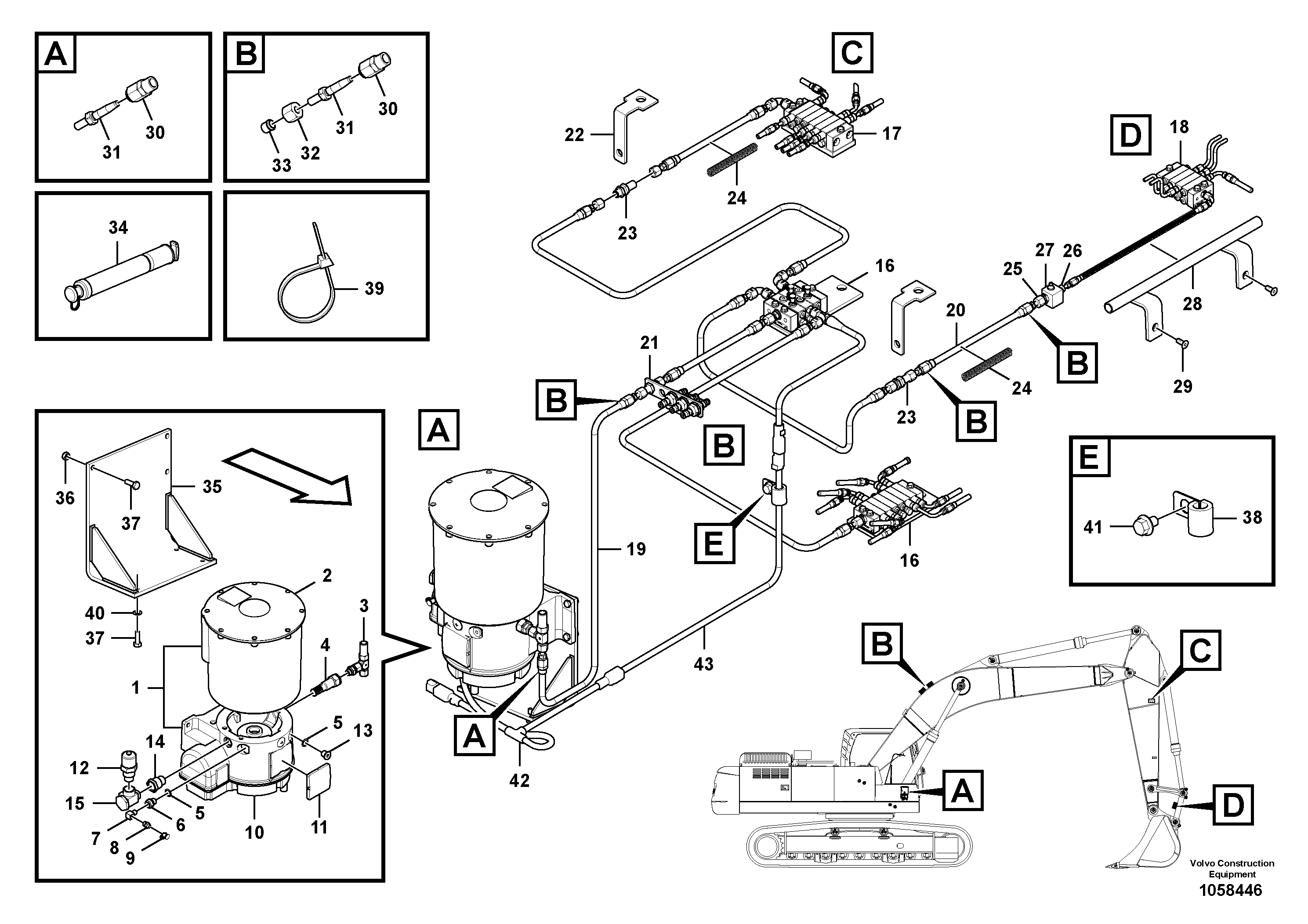 Support Leg VOE14602878 VOLVO