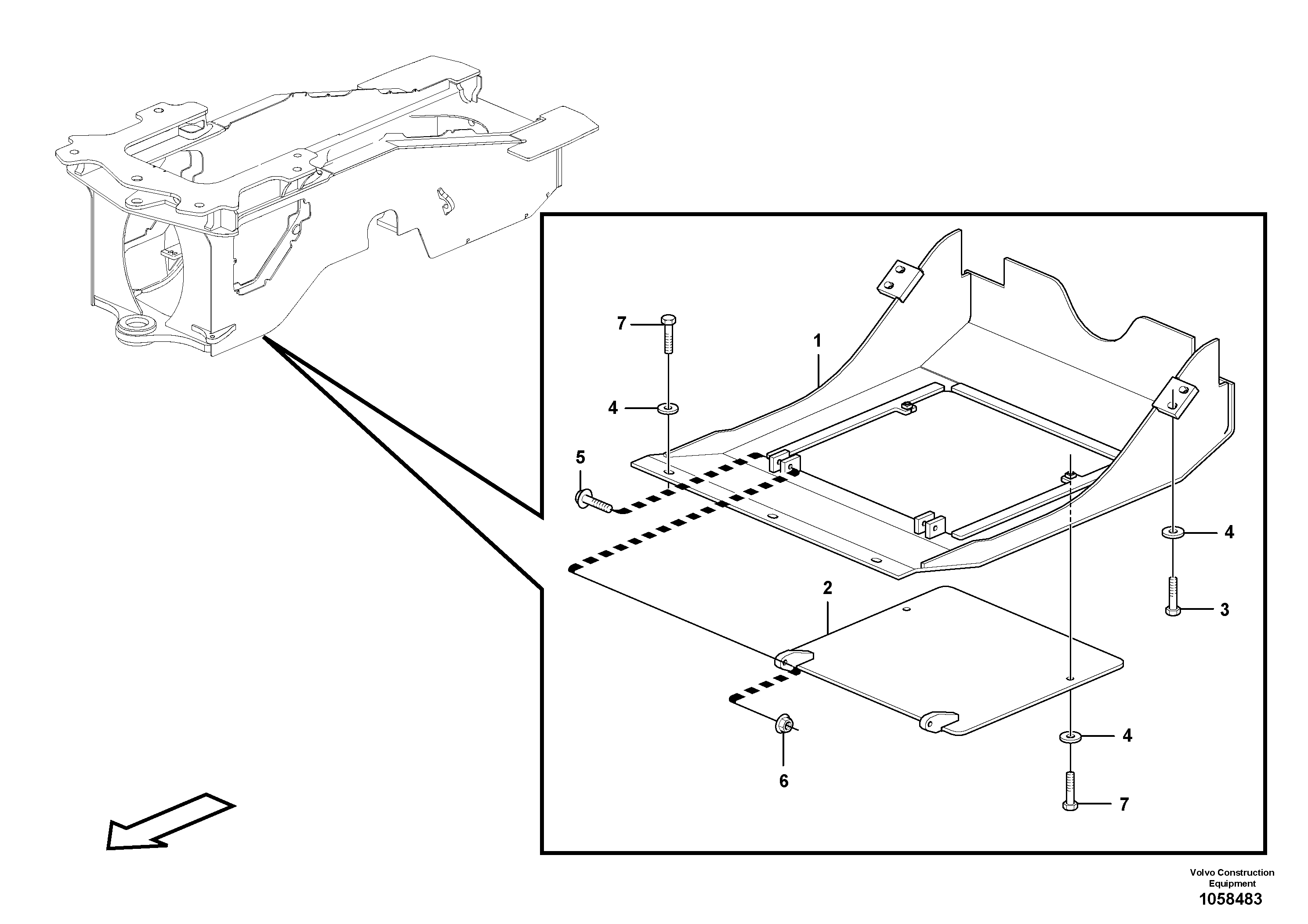 Belly Guard VOE11148919 VOLVO