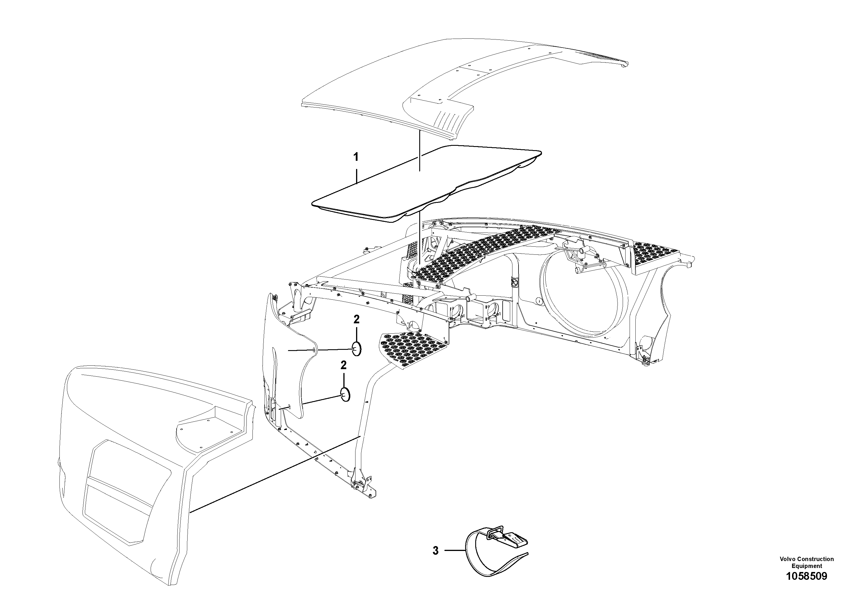 Tab Washer VOE15166037 VOLVO