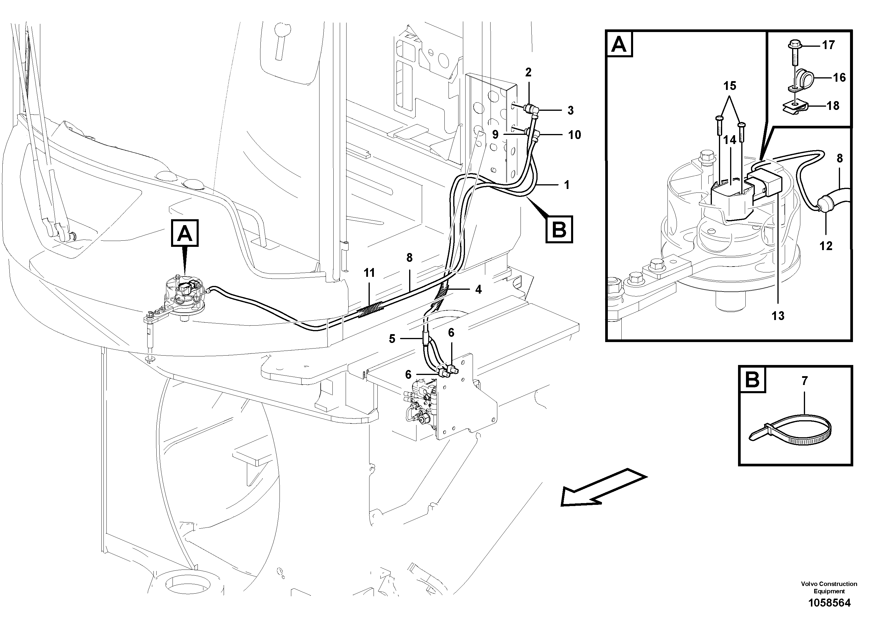 Engine heater VOE997490 VOLVO