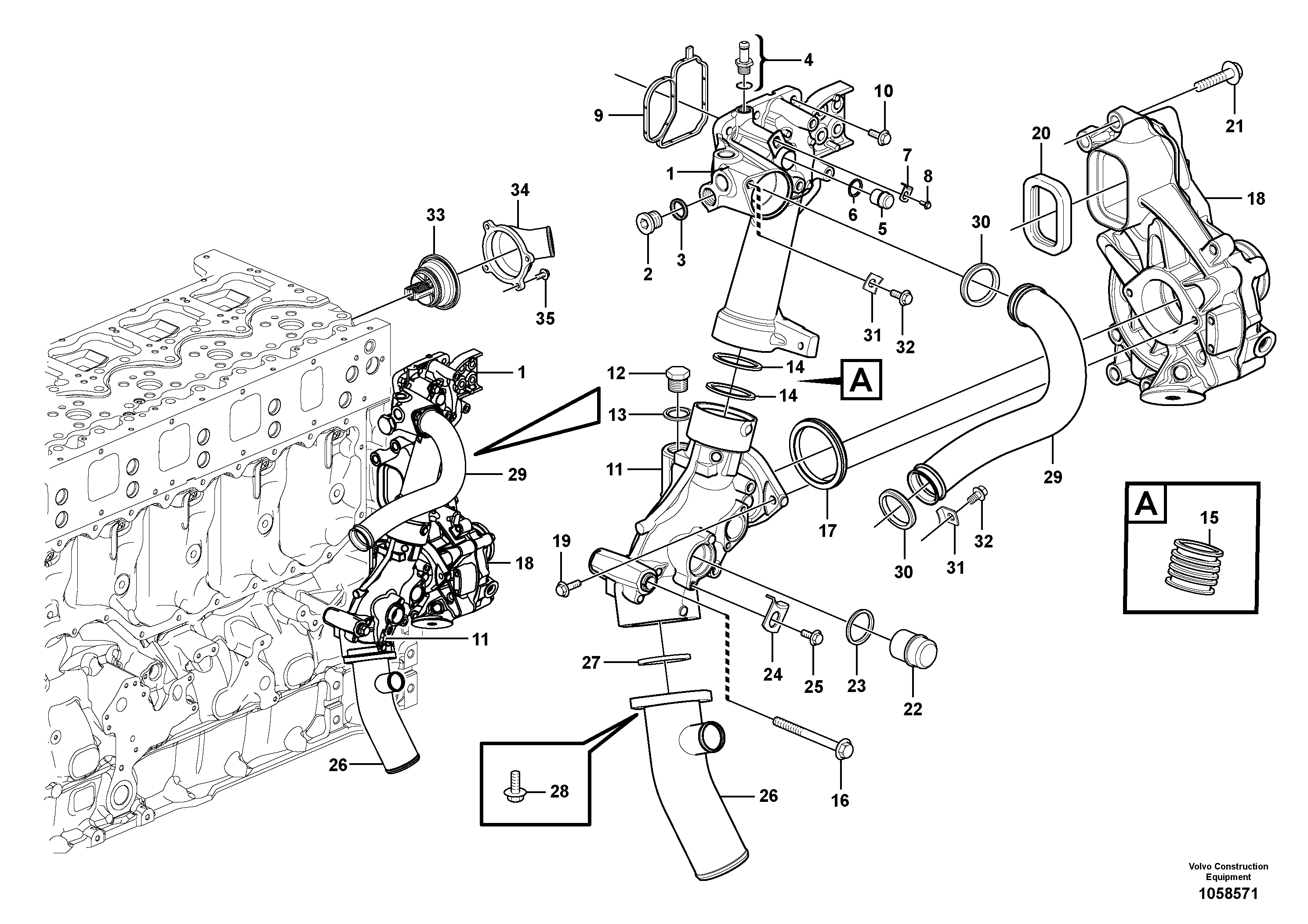 Spr Tensioner VOE21469157 VOLVO