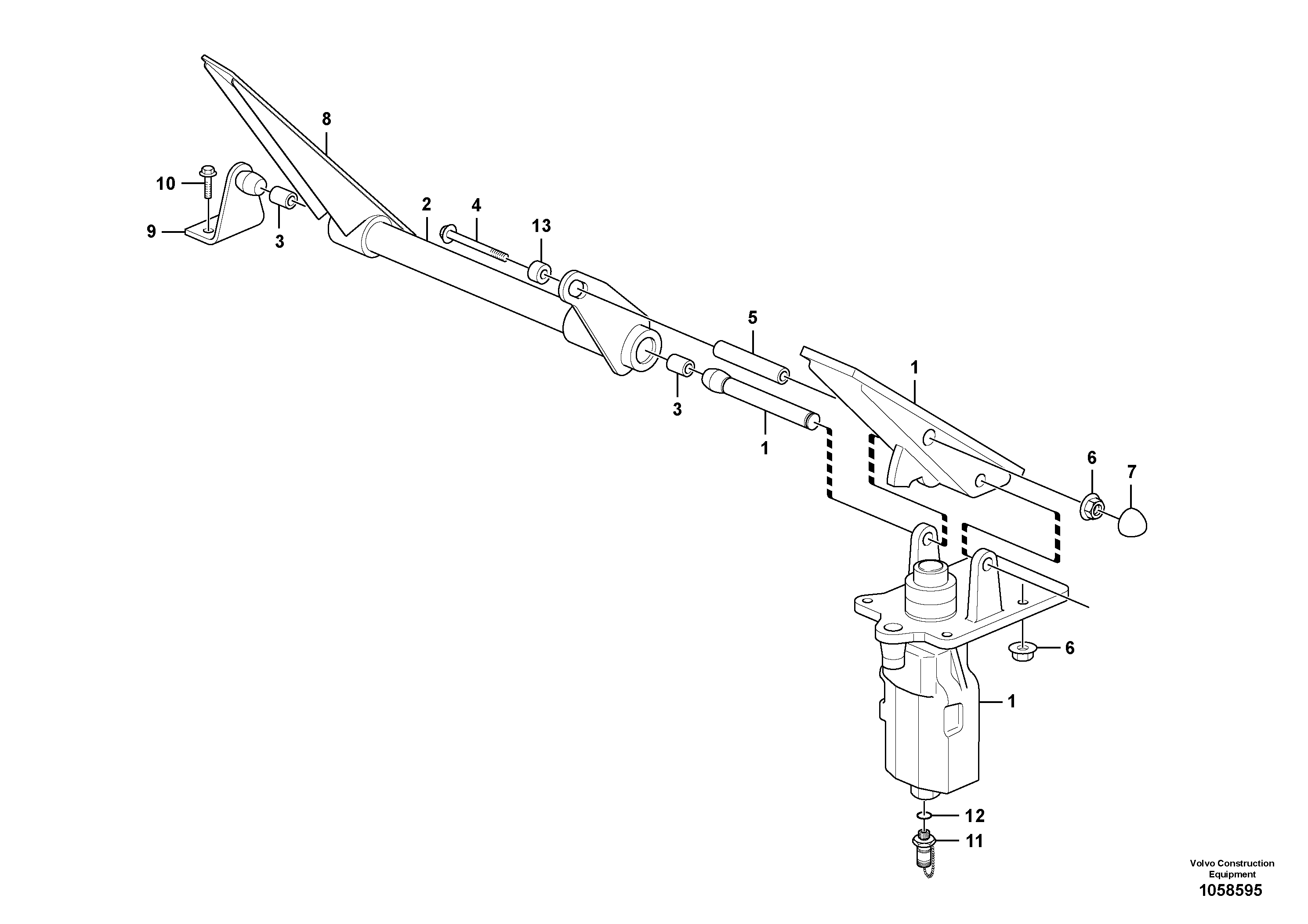 Diode Cable VOE60113595 VOLVO