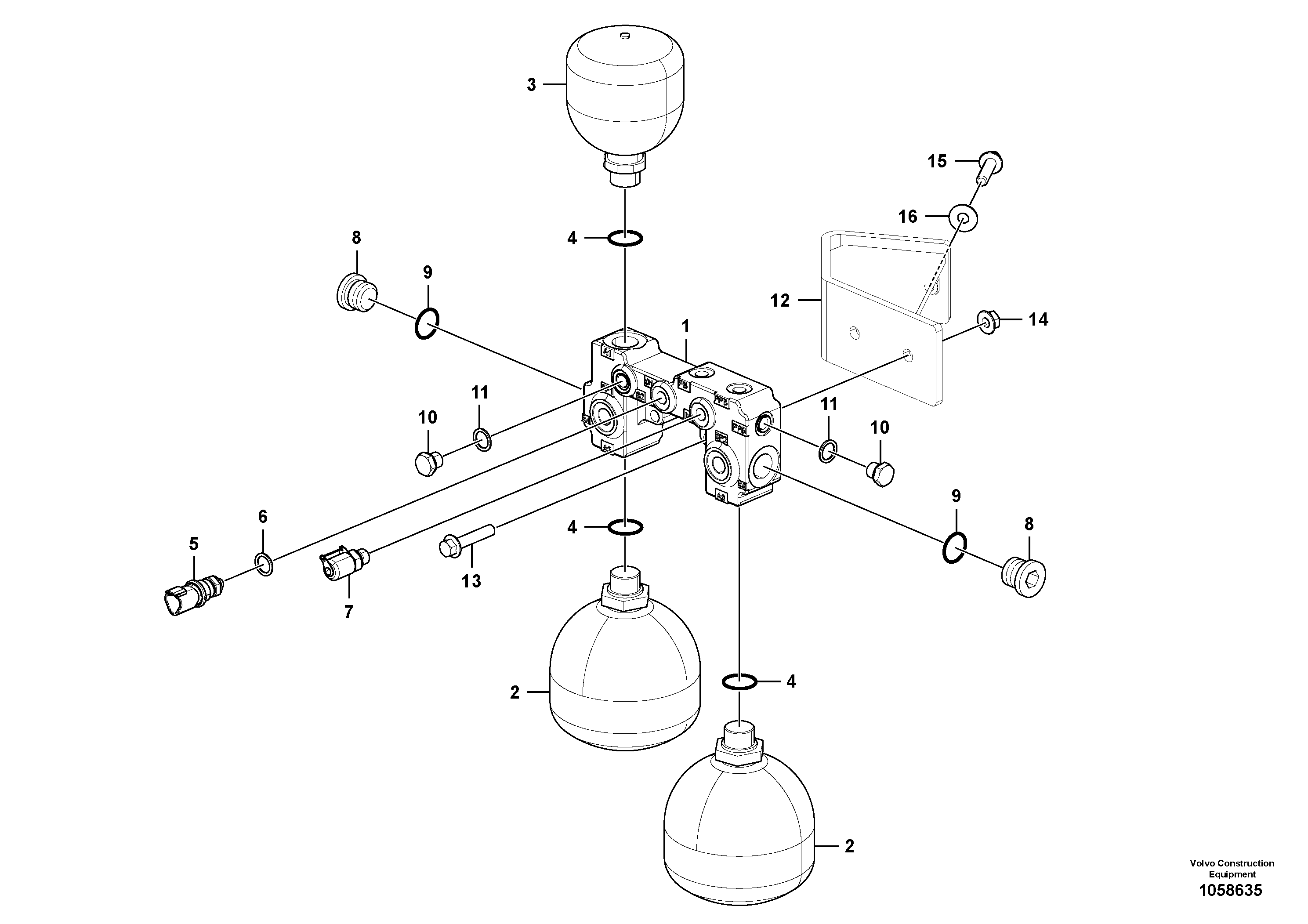 Adapter VOE17212890 VOLVO