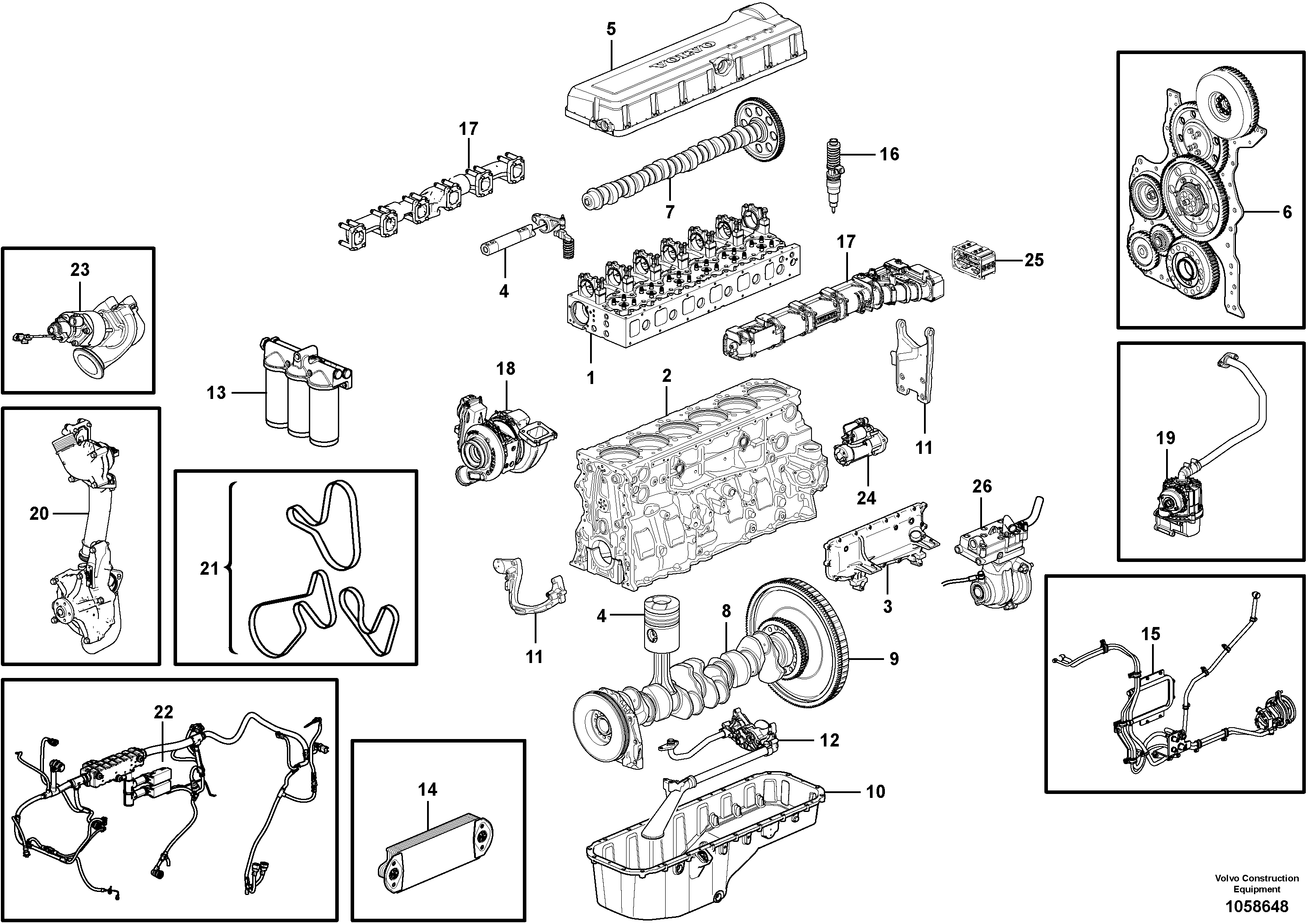 Box VOE15173125 VOLVO