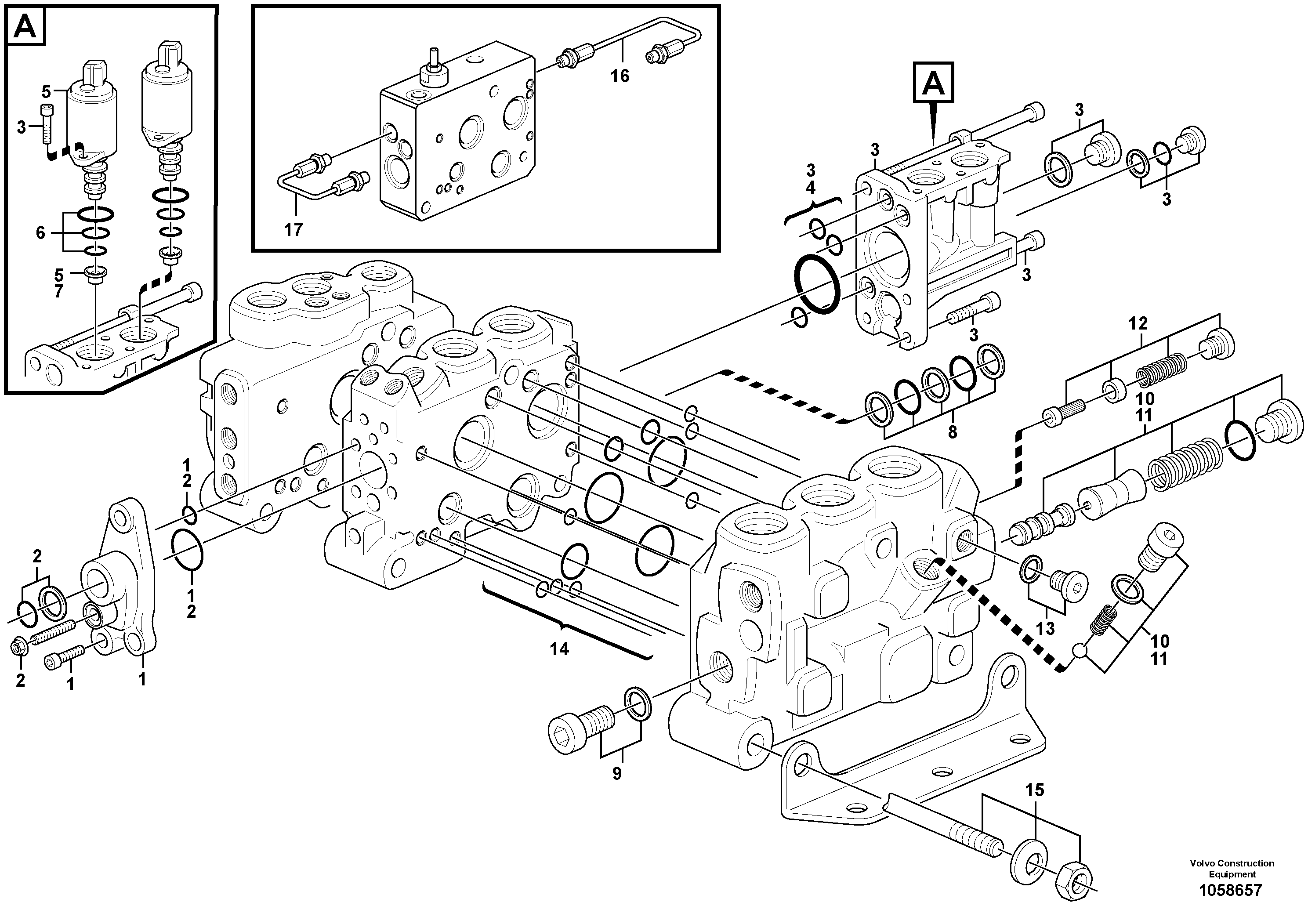 Press. lim. valve VOE15183971 VOLVO