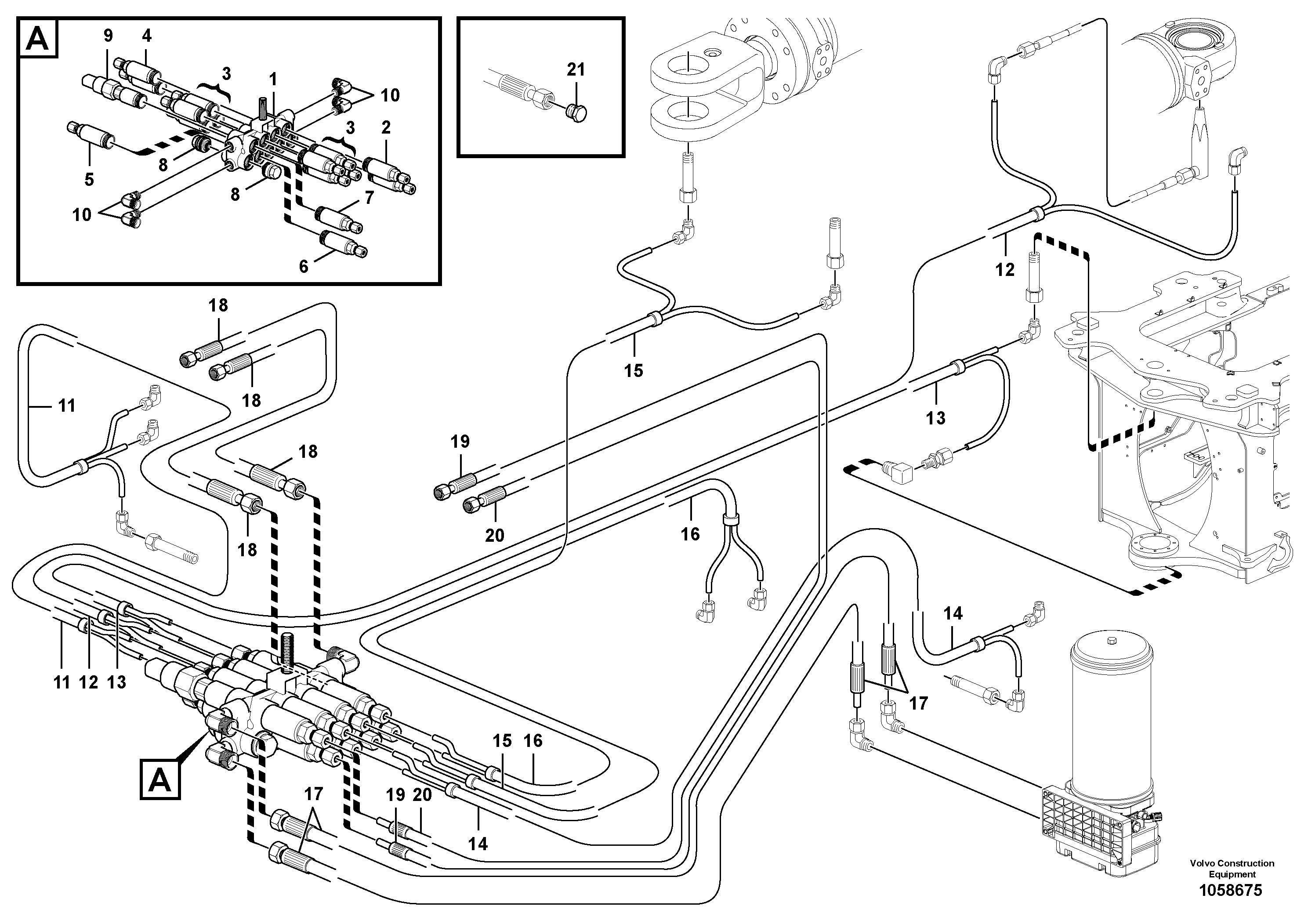 Distr Drive VOE16802394 VOLVO