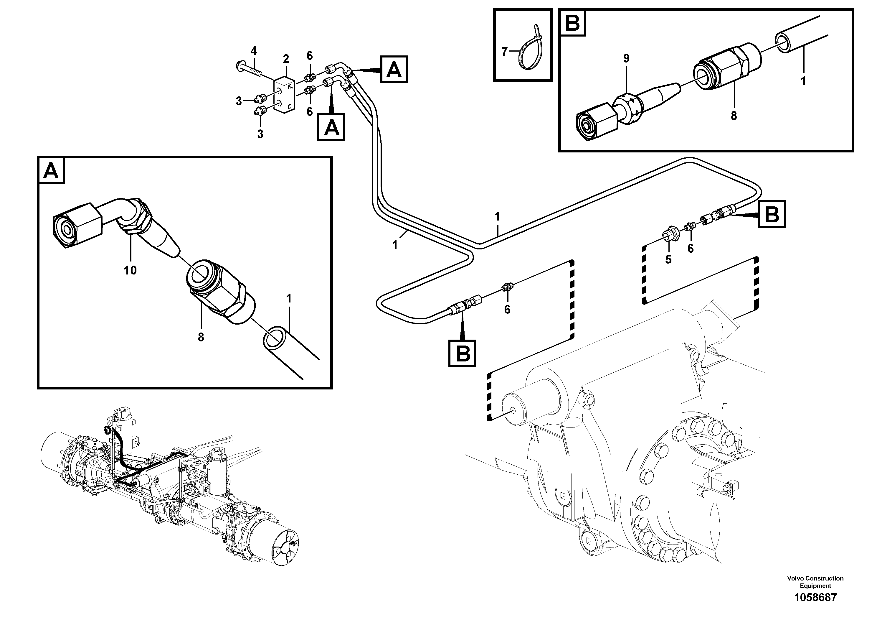 Adapter Kit VOE14588844 VOLVO