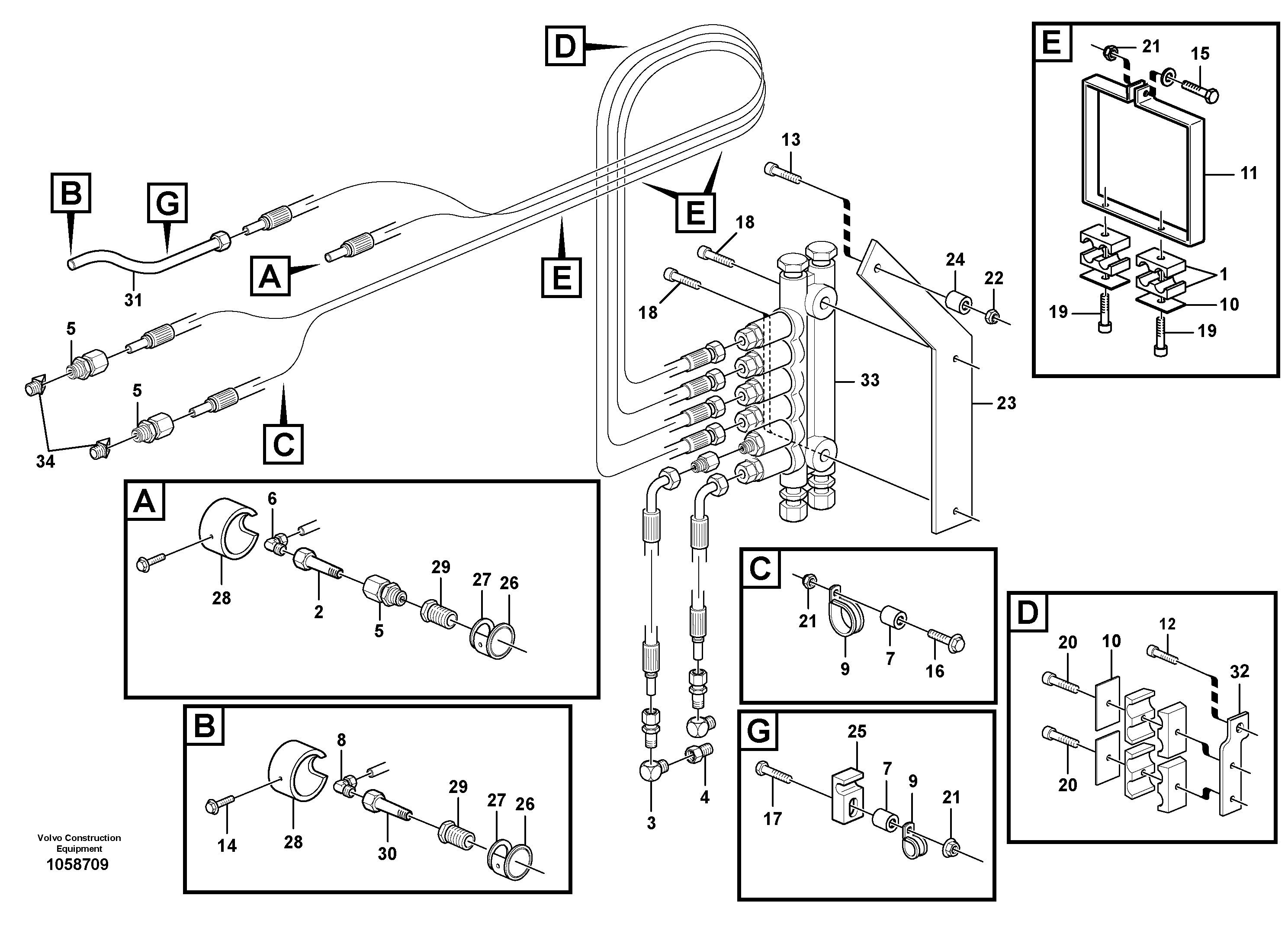 Connector Kit VOE11177626 VOLVO