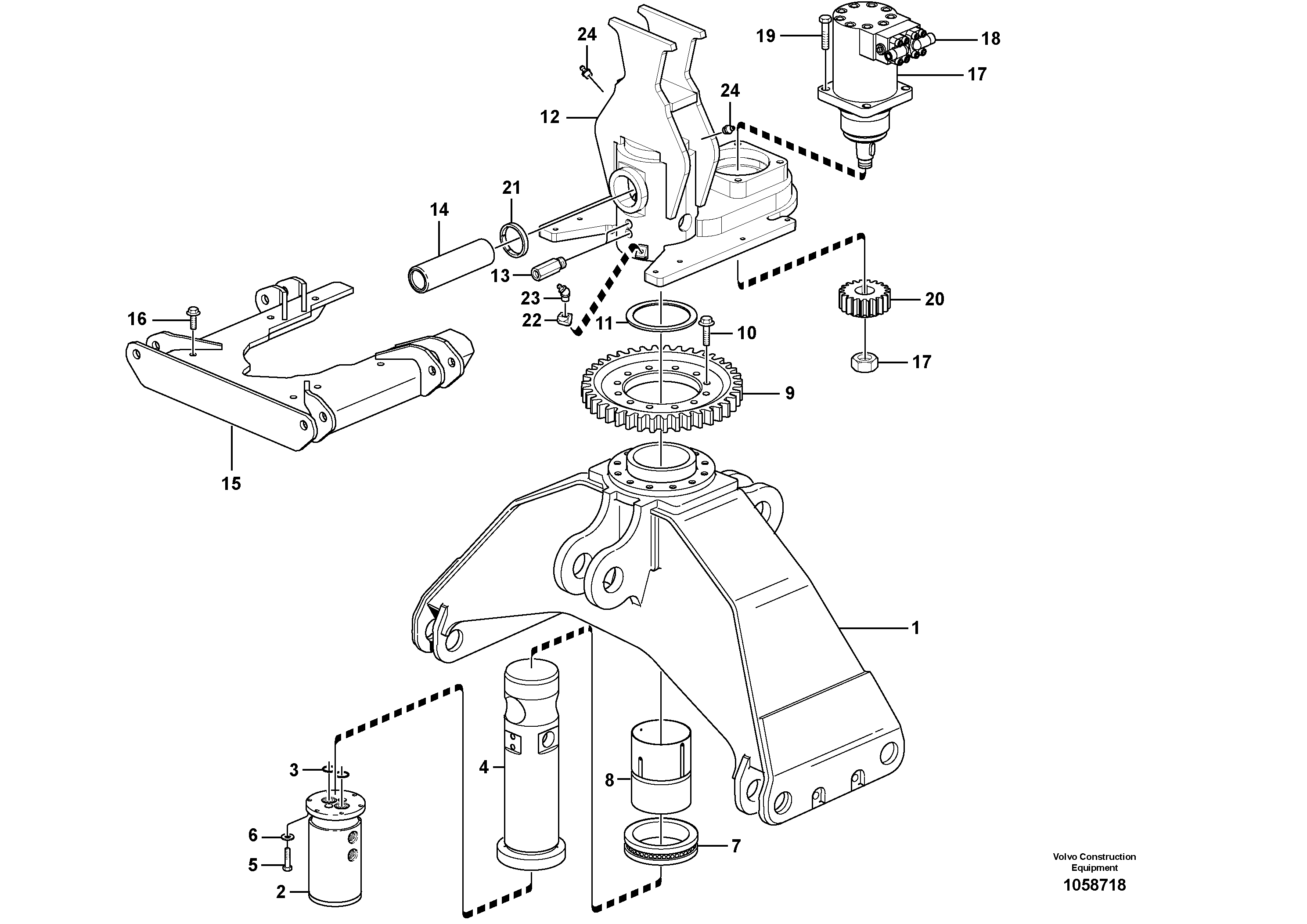 Diode Cable VOE15156475 VOLVO