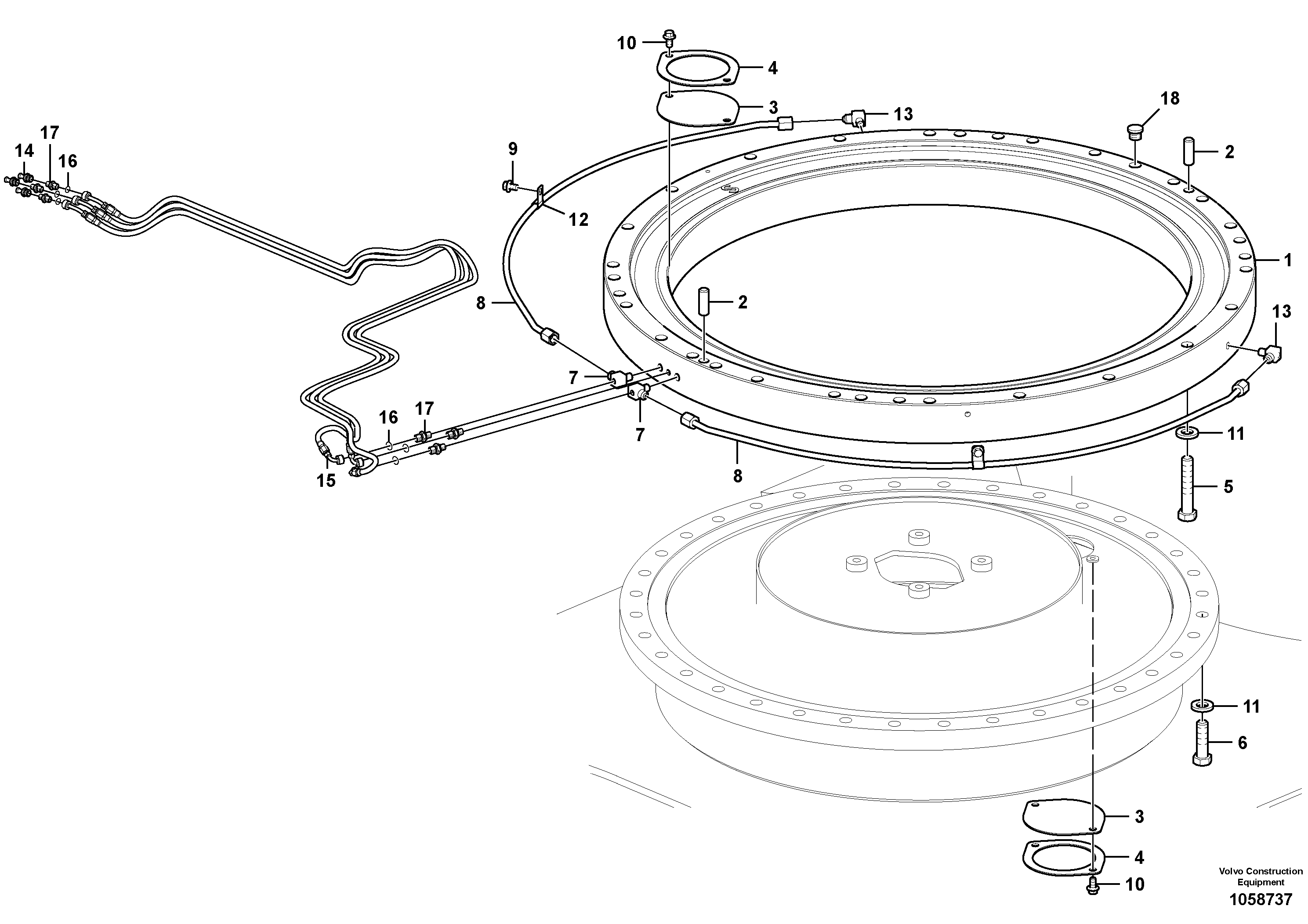 Hose VOE14388947 VOLVO