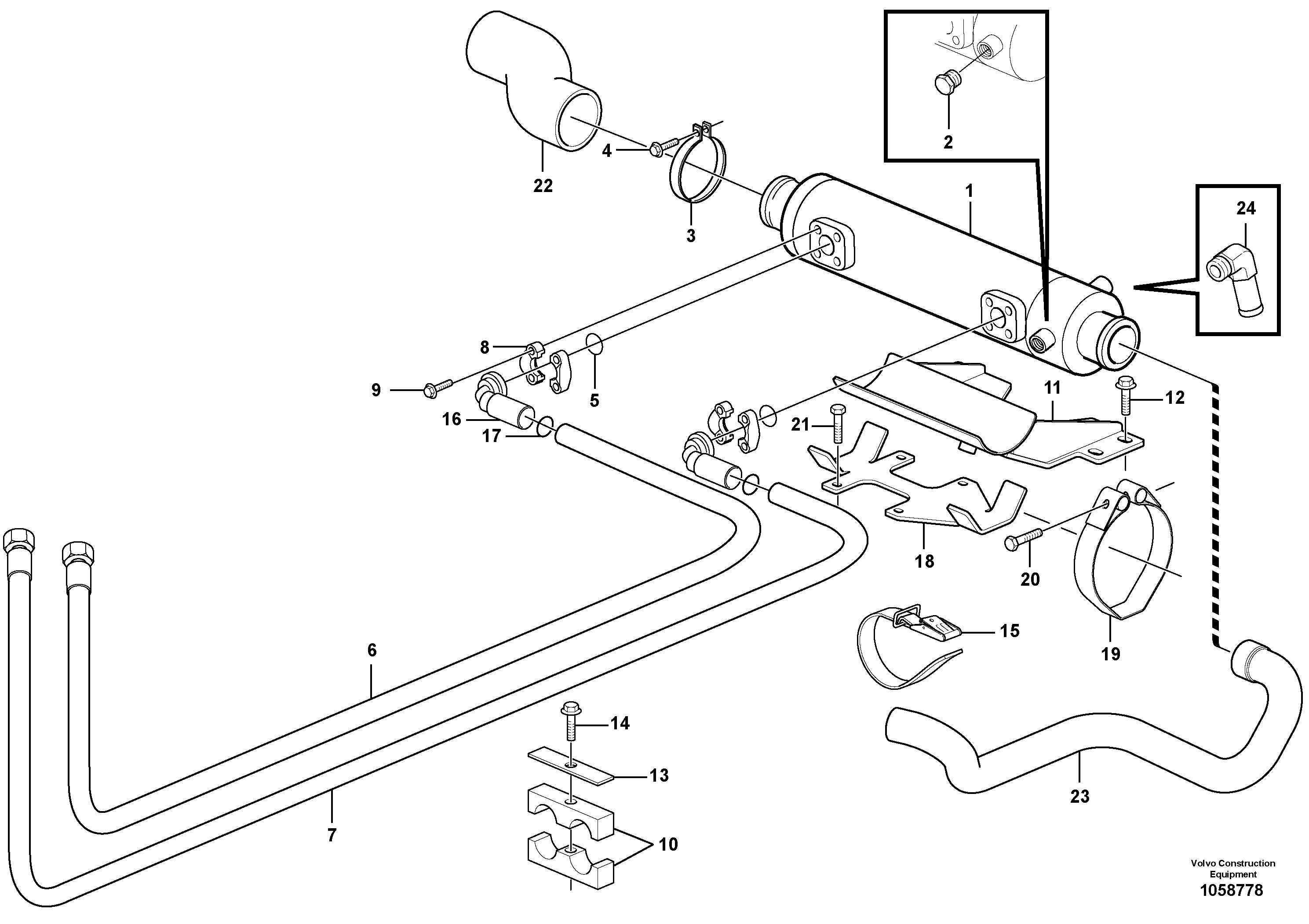 Connector Kit VOE11411284 VOLVO