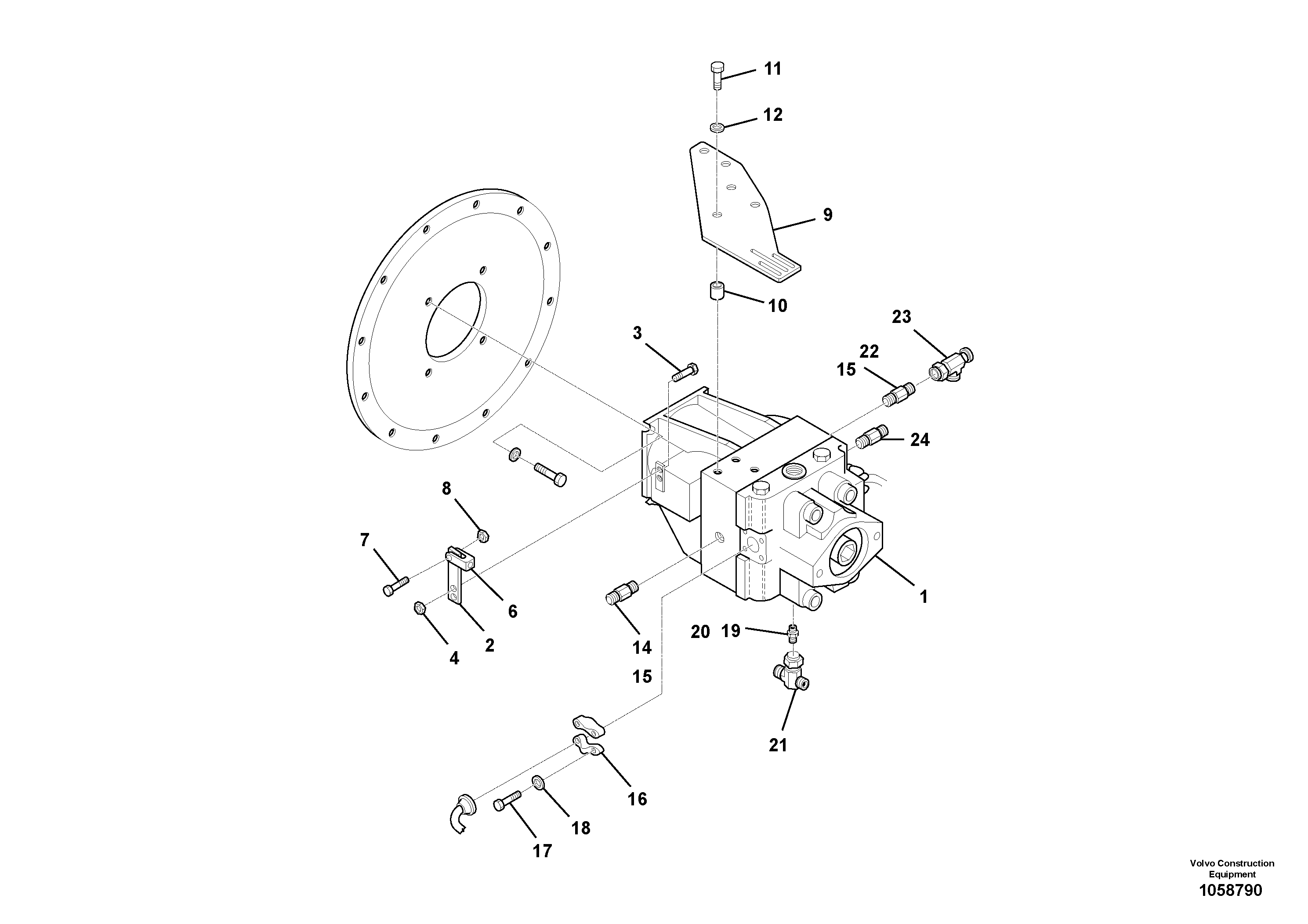 Seat frame RM70098272 VOLVO