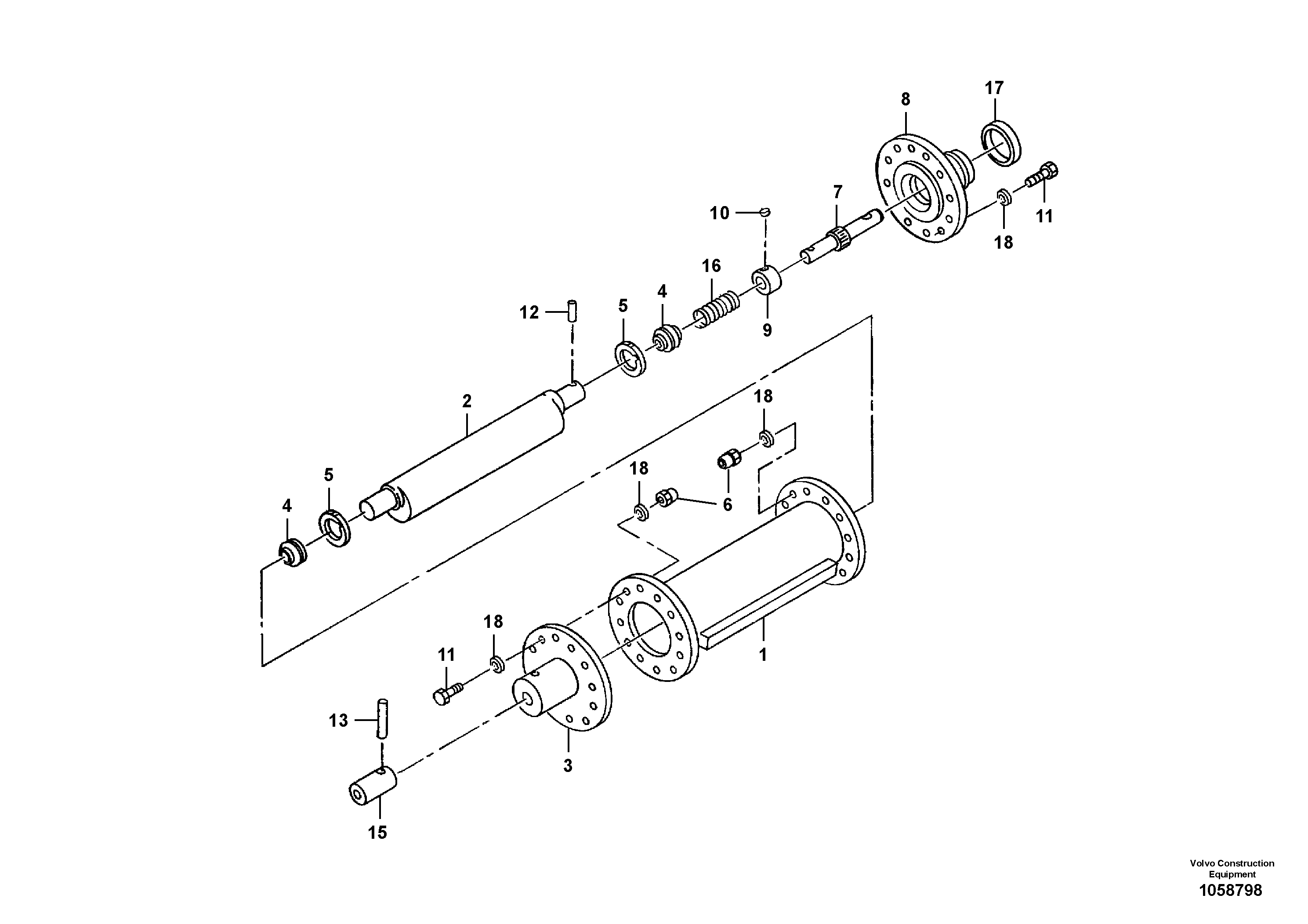 Five-way Union RM70710058 VOLVO