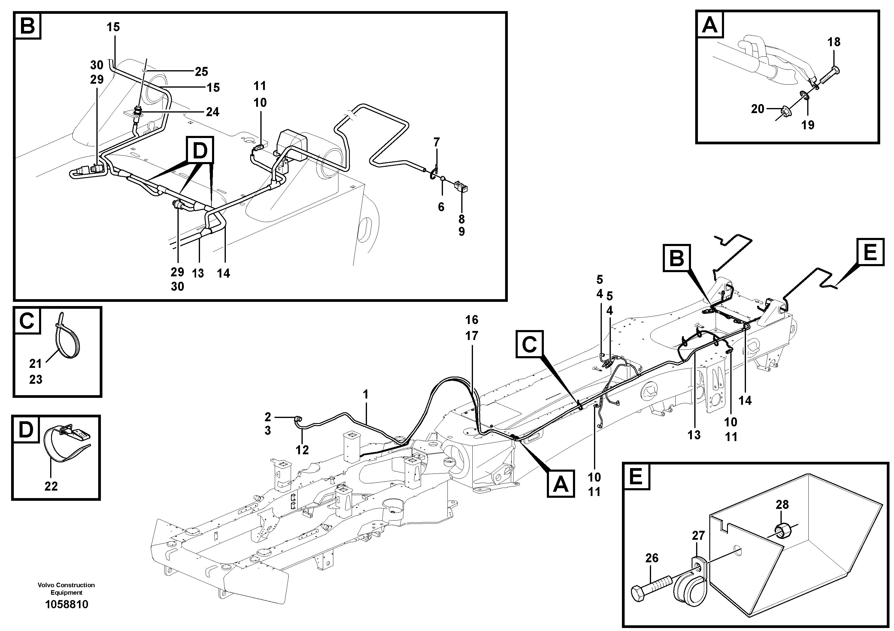 Support Leg VOE15089109 VOLVO