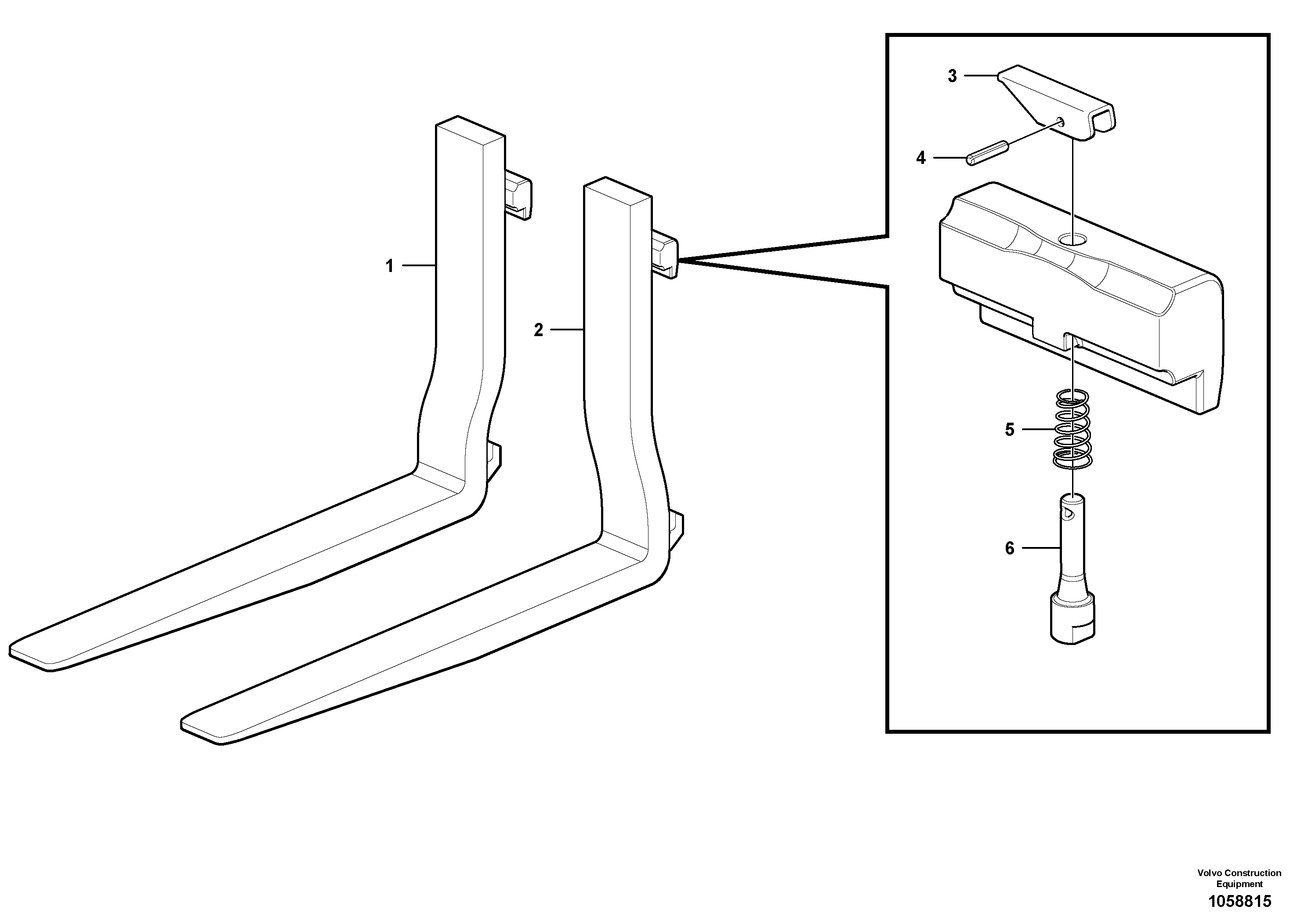 Inner Pipe VOE15126950 VOLVO