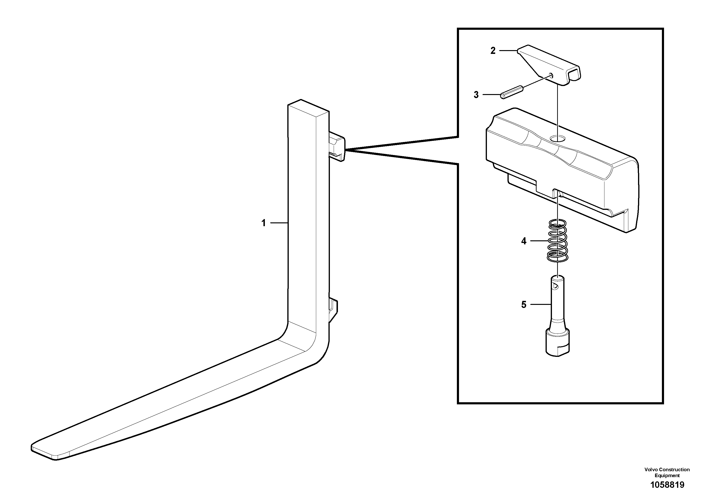 Inner Pipe VOE16031808 VOLVO