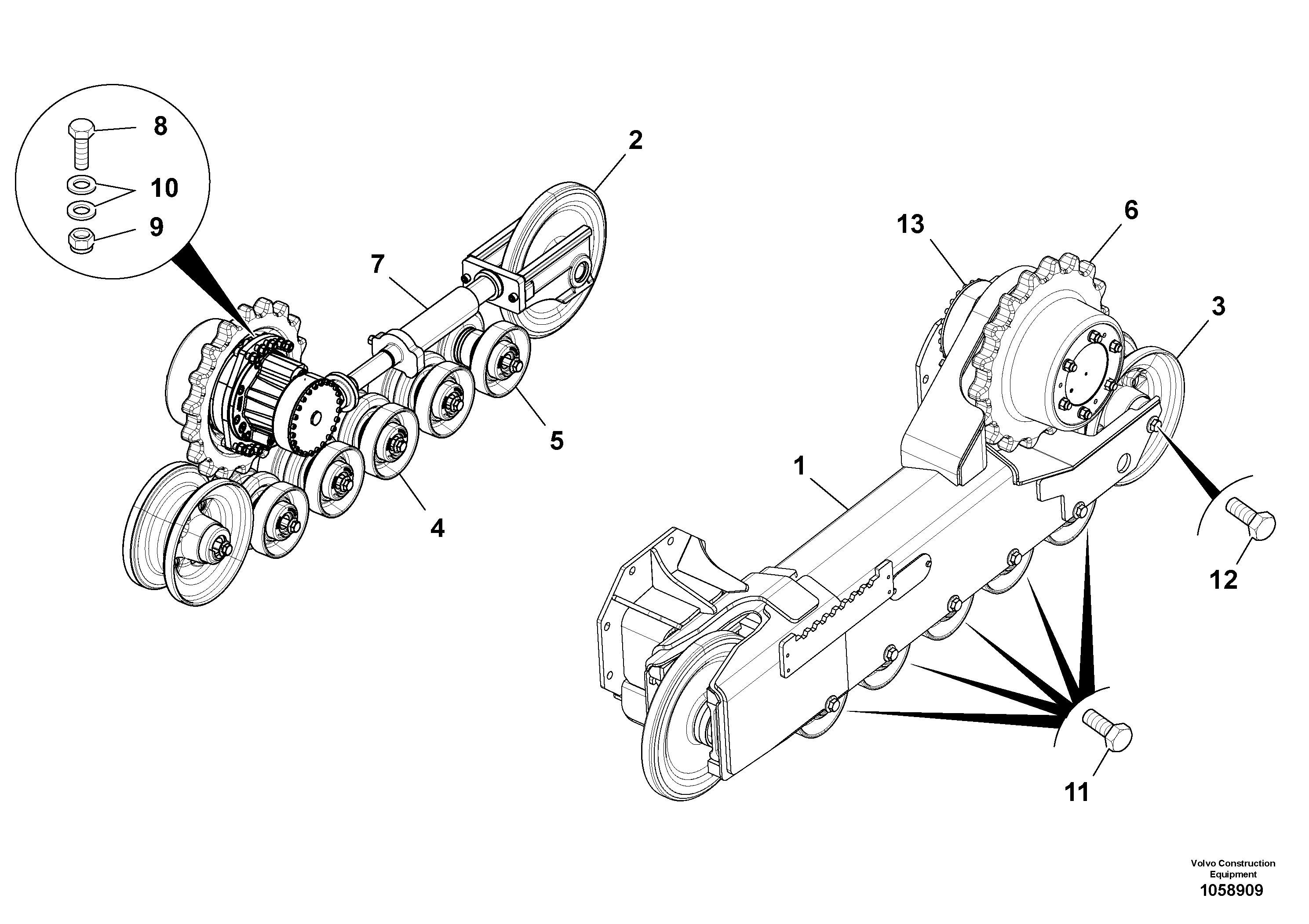 Opr Cylinder VOE17284554 VOLVO
