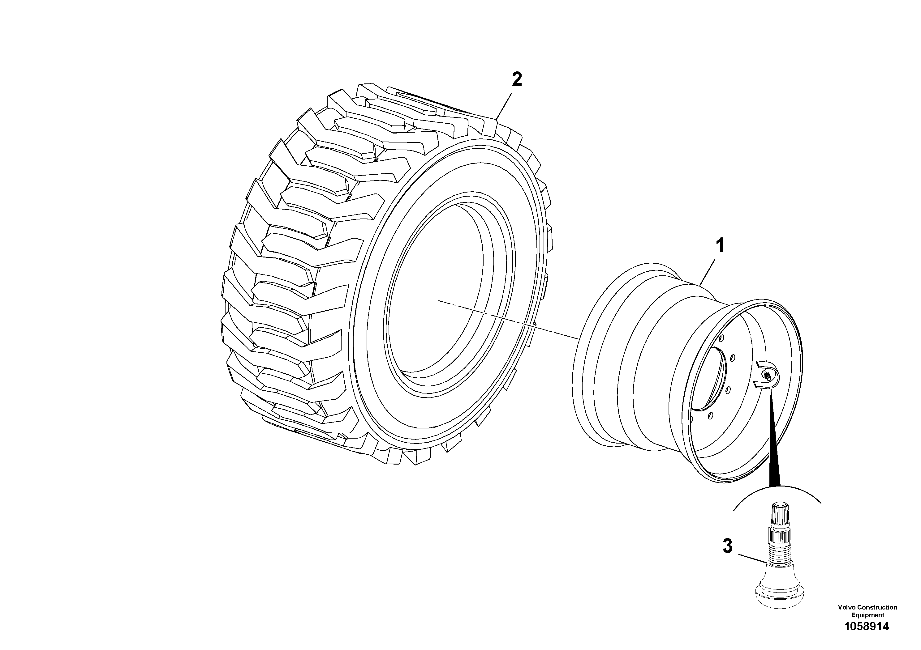 Dynamo VOE17205289 VOLVO