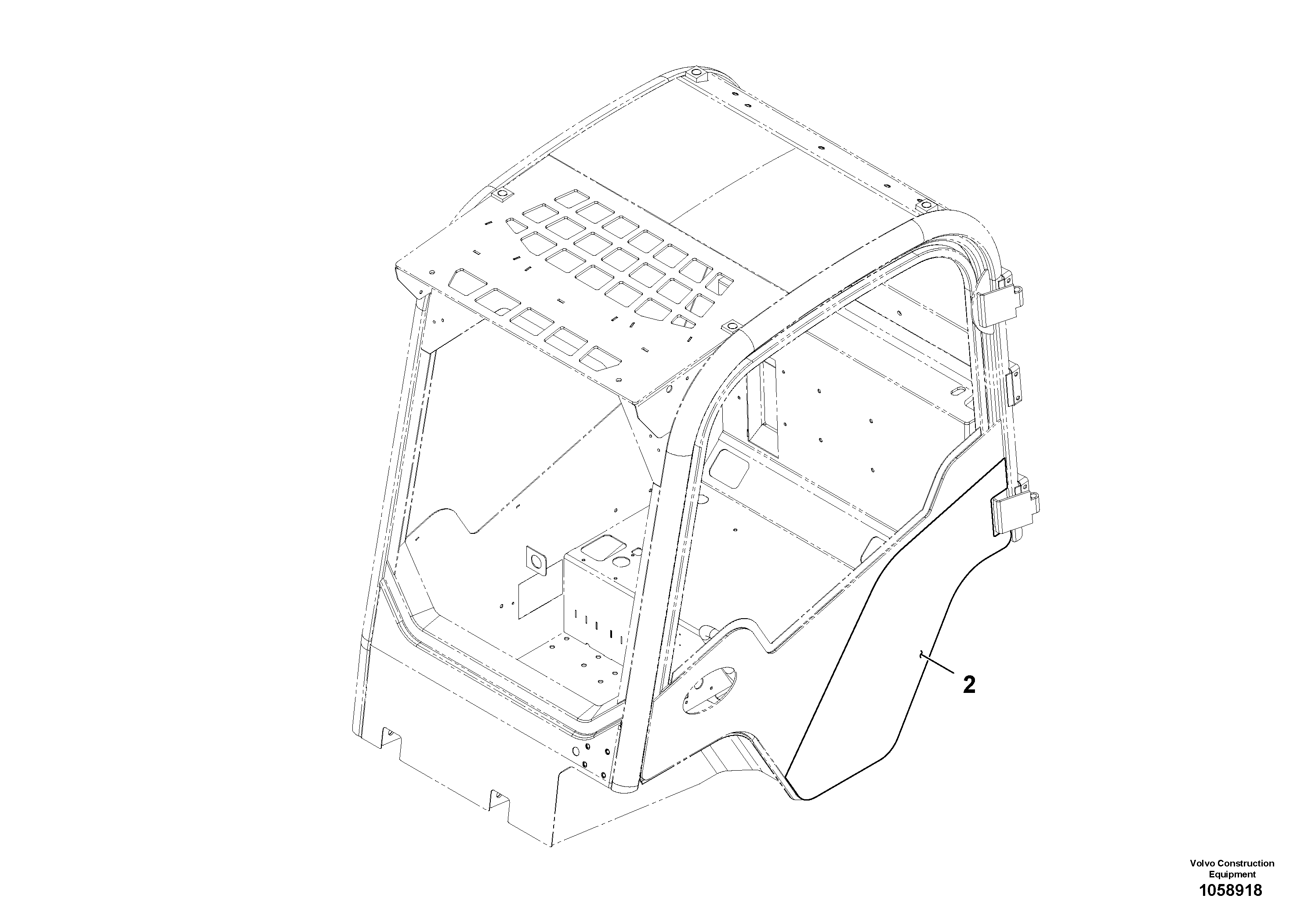 Cylinder Block VOE17210061 VOLVO