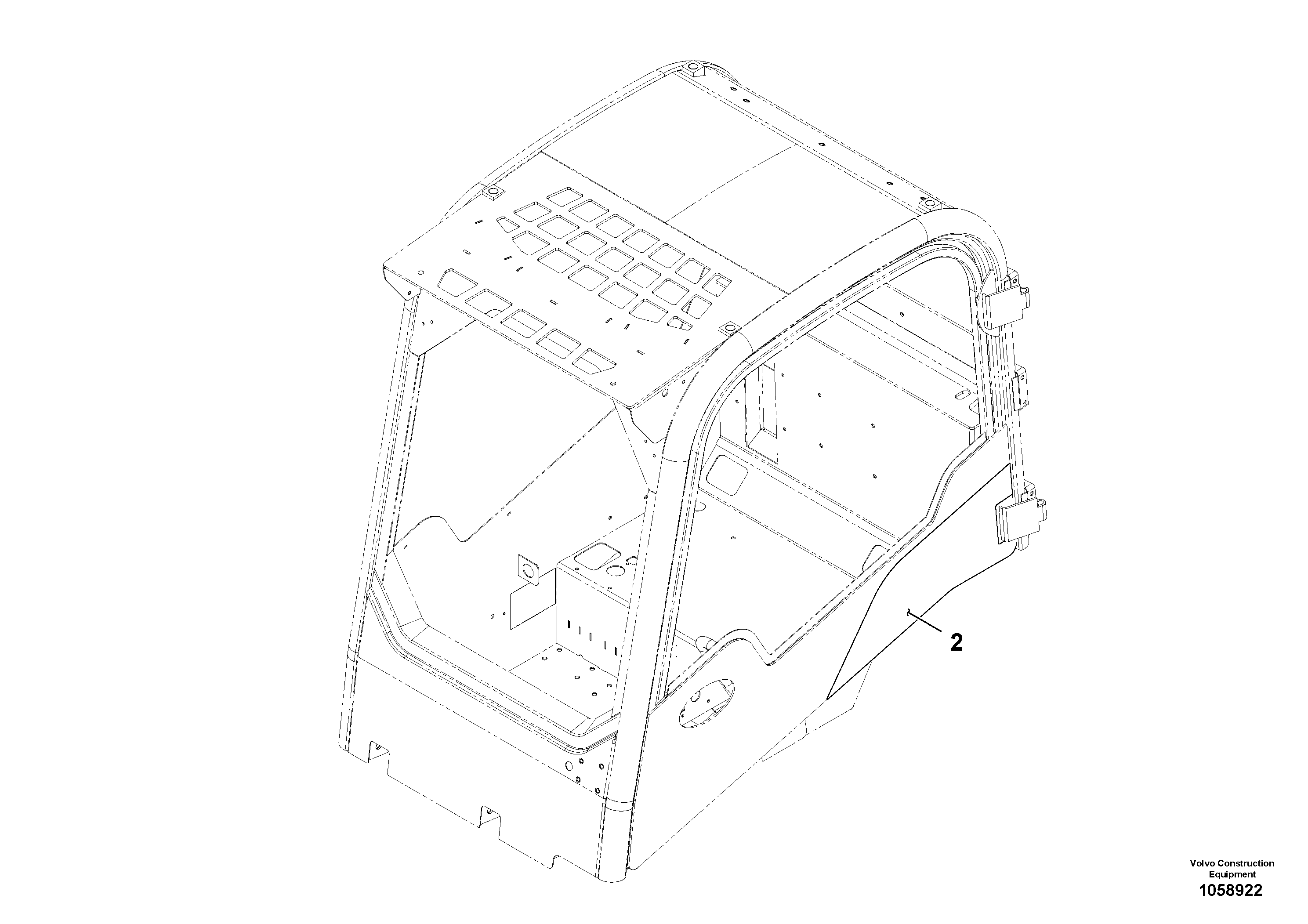Cylinder Block VOE17210063 VOLVO