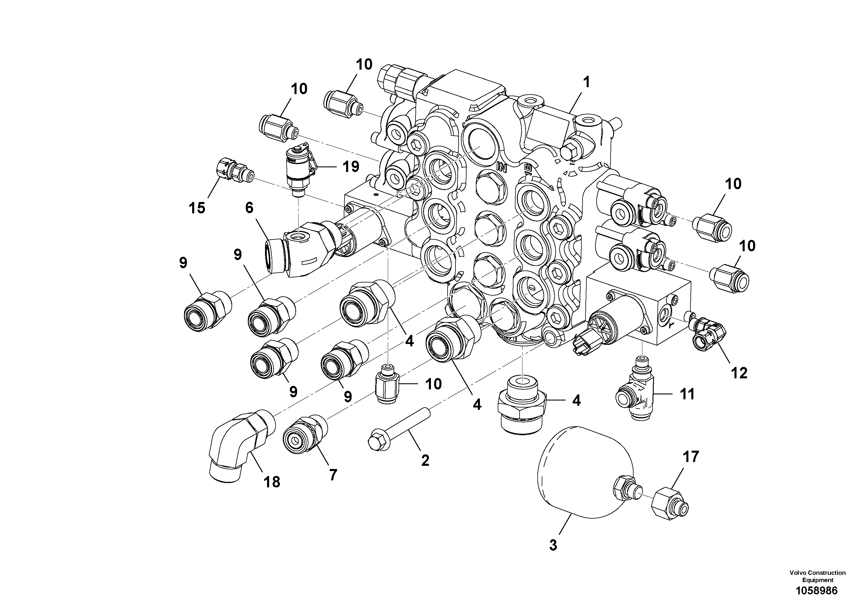 Adapter Kit VOE16212237 VOLVO