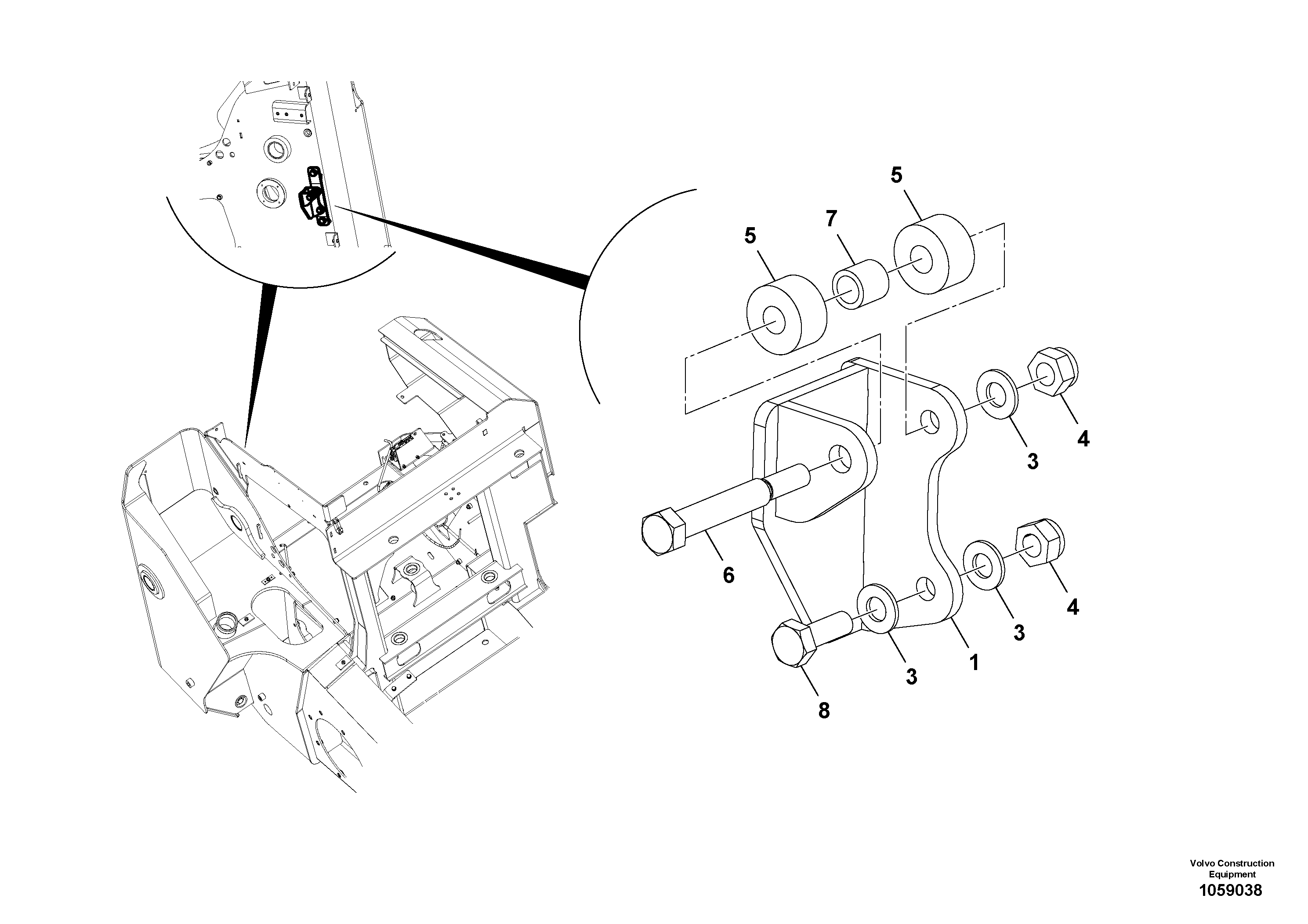 Digging Arm VOE17205178 VOLVO