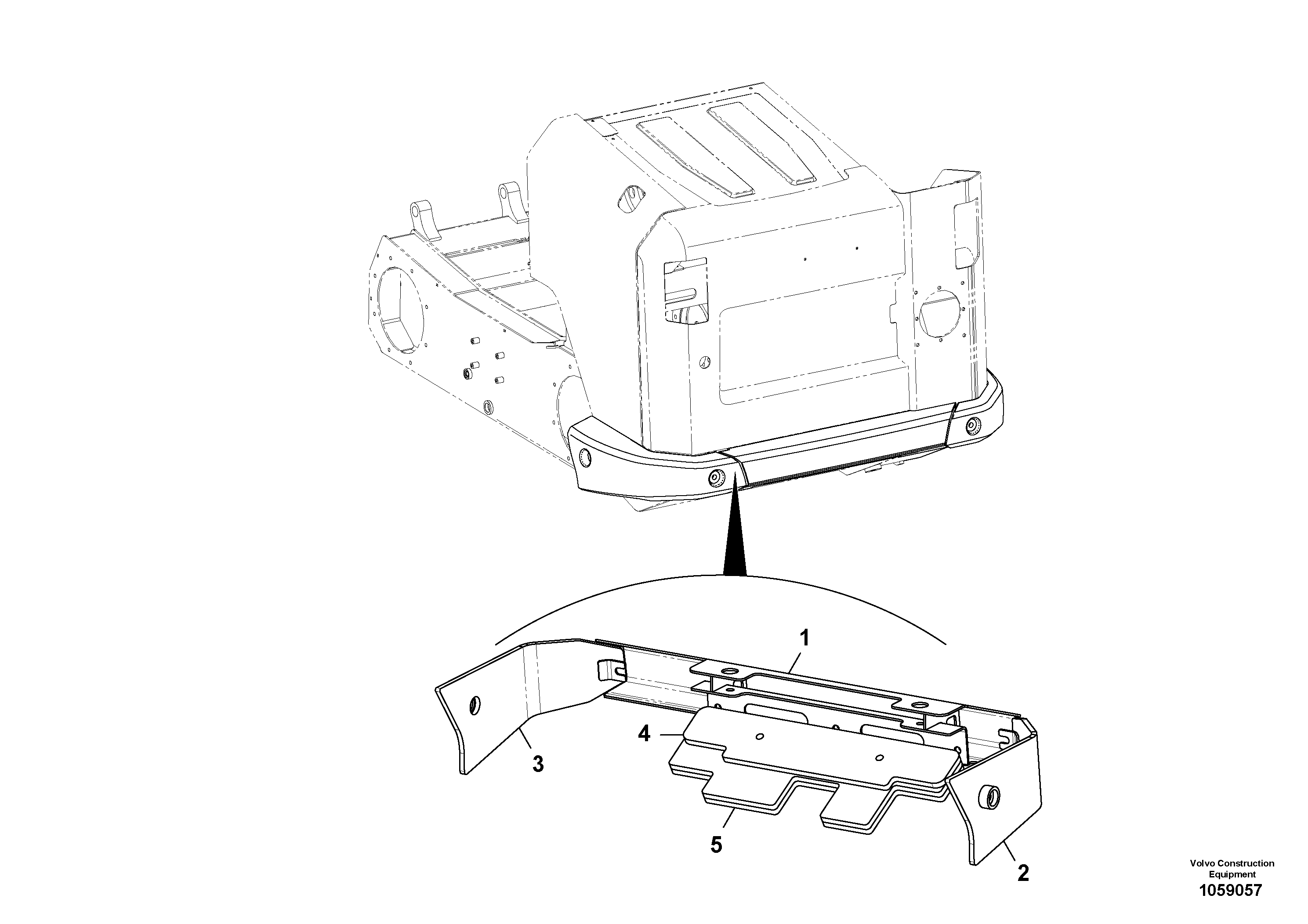 Rec.housing VOE17209767 VOLVO