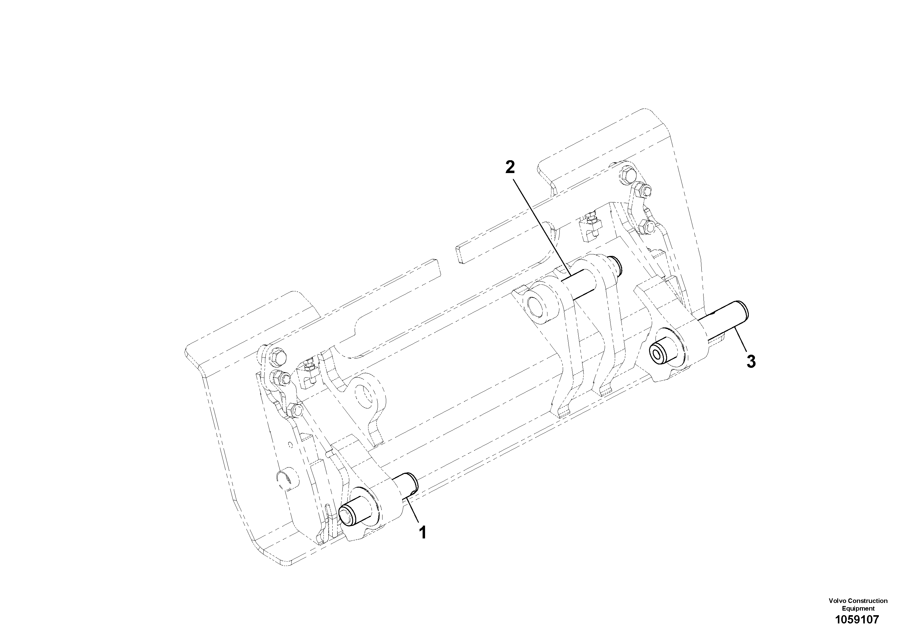 Tube Support VOE16213348 VOLVO