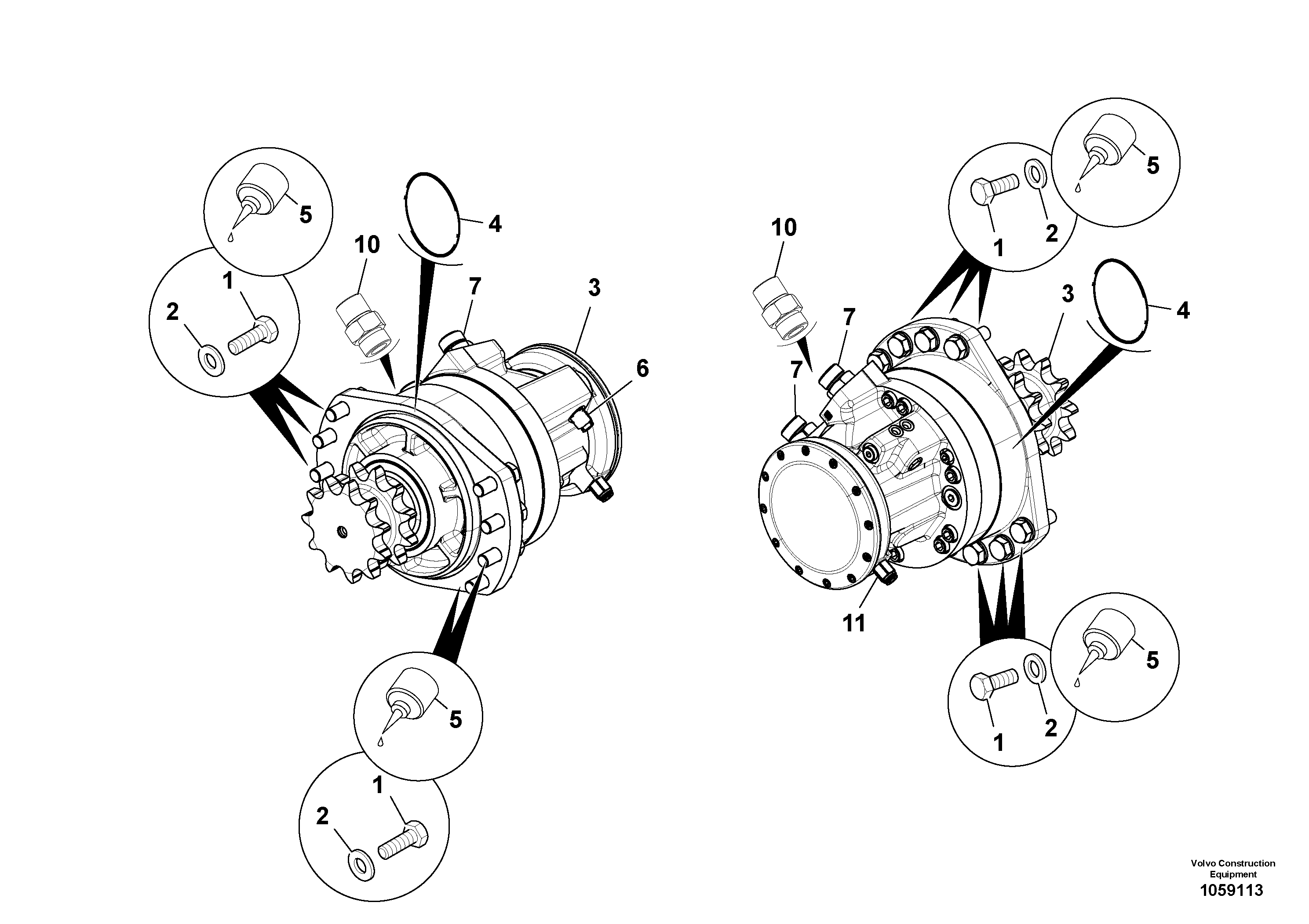 Opr Cylinder VOE16213394 VOLVO