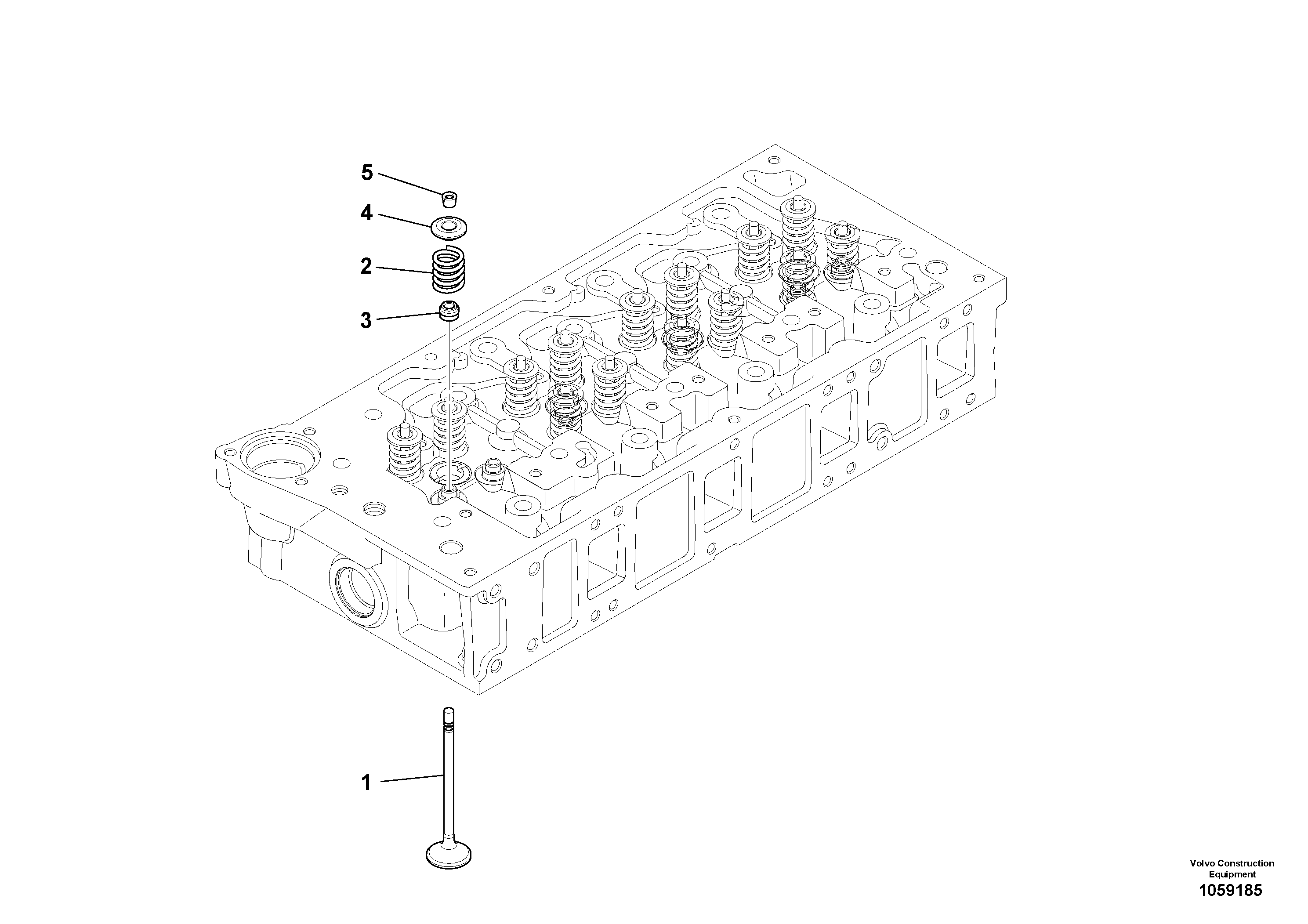 Power Cylinder VOE17293712 VOLVO