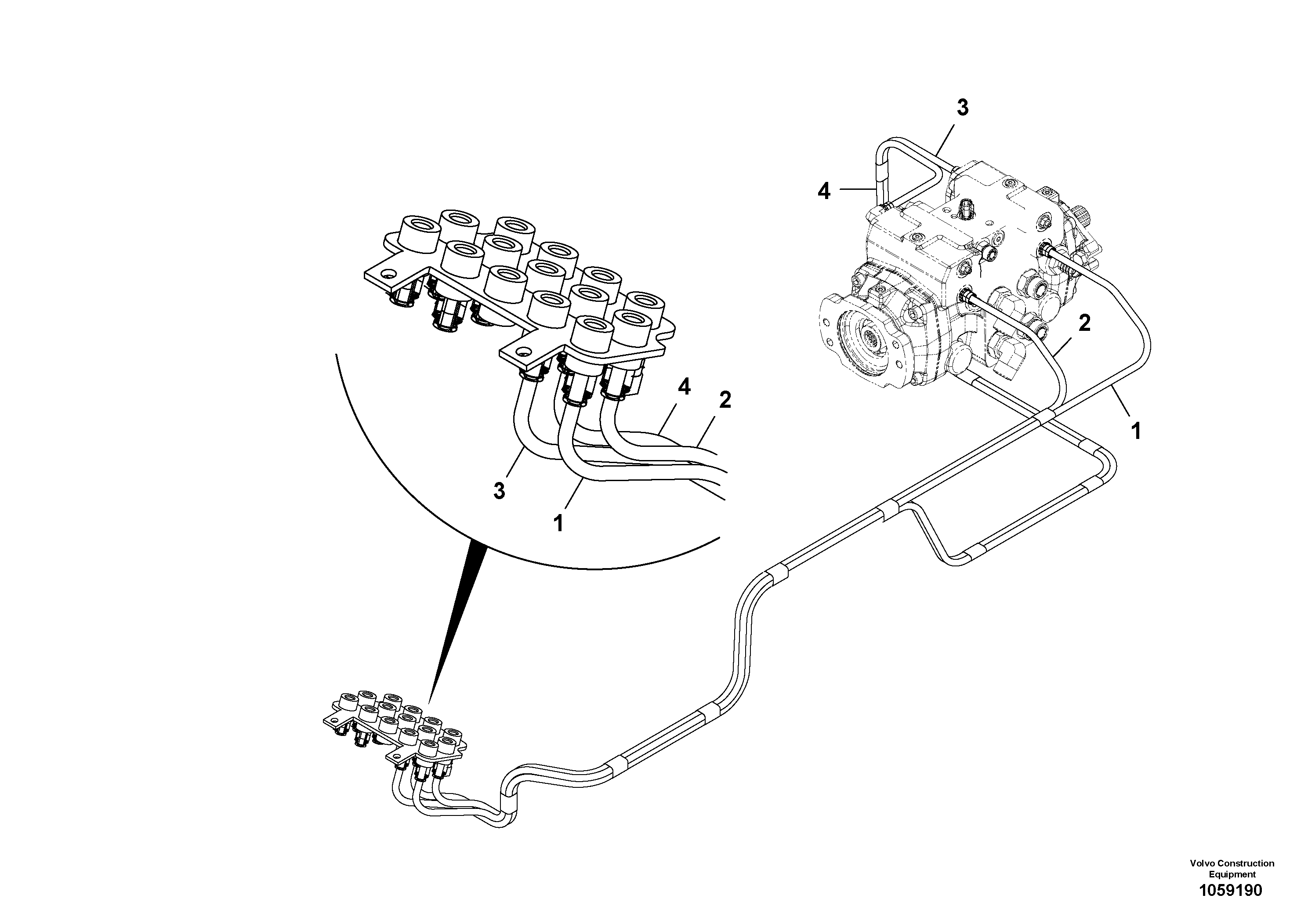 Fuel miser valve VOE16213208 VOLVO