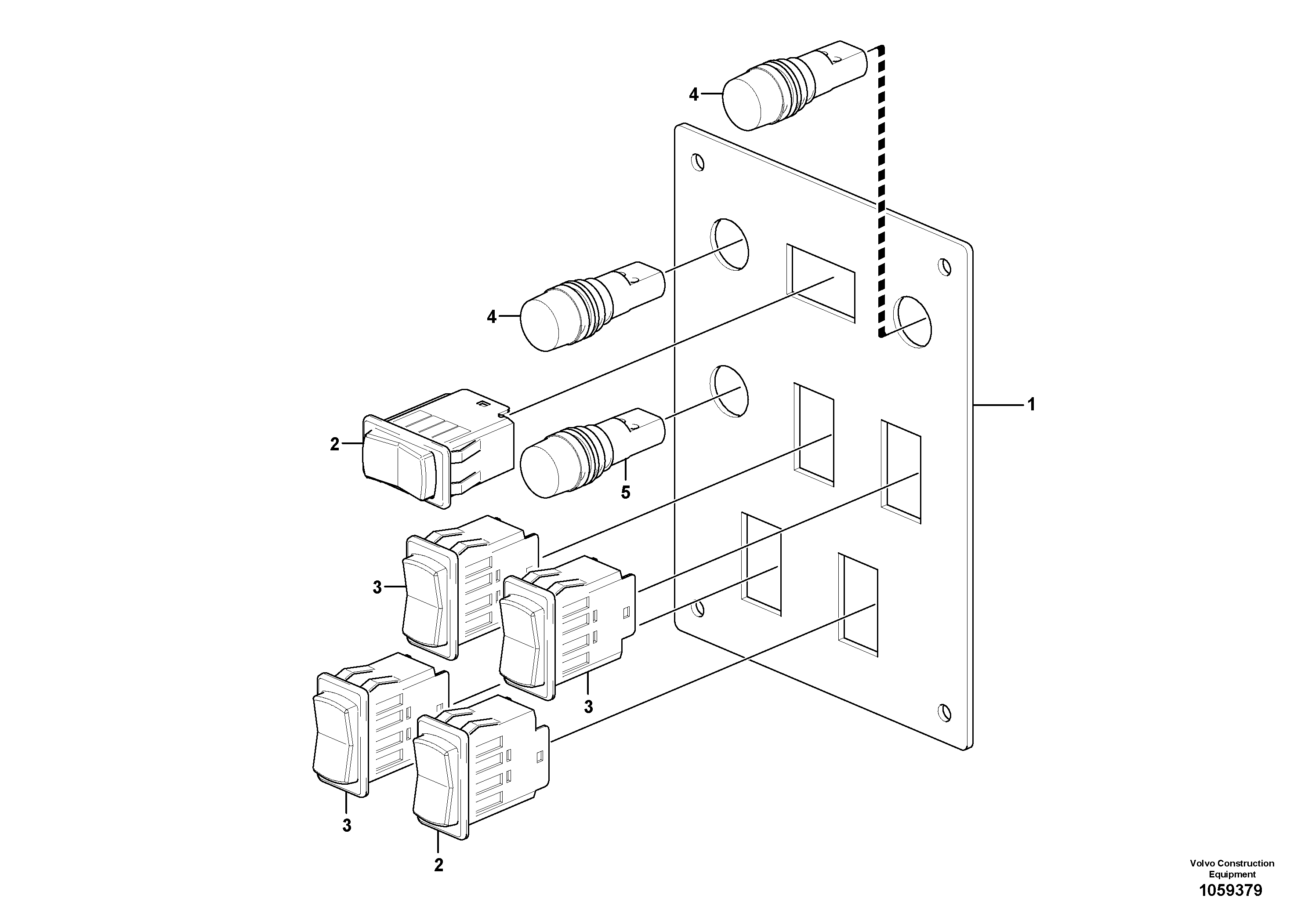 Plunger VOE12761469 VOLVO