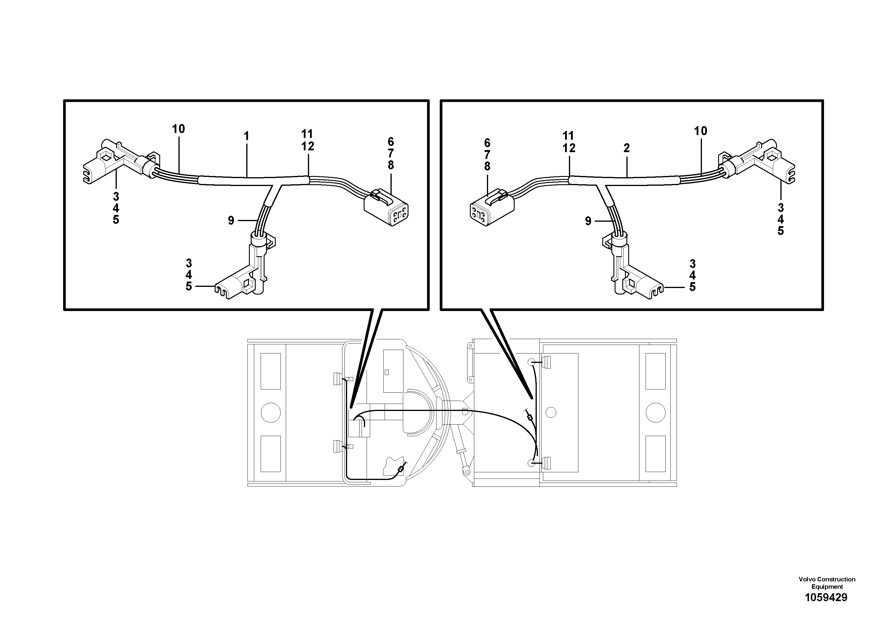 Cabin roof CH87053 VOLVO