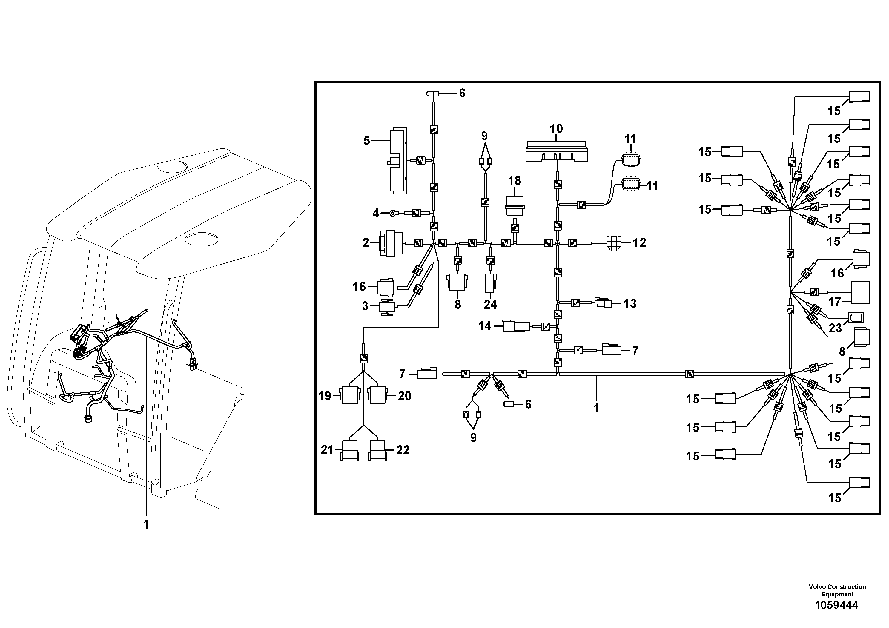 Insulator 11807909 VOLVO