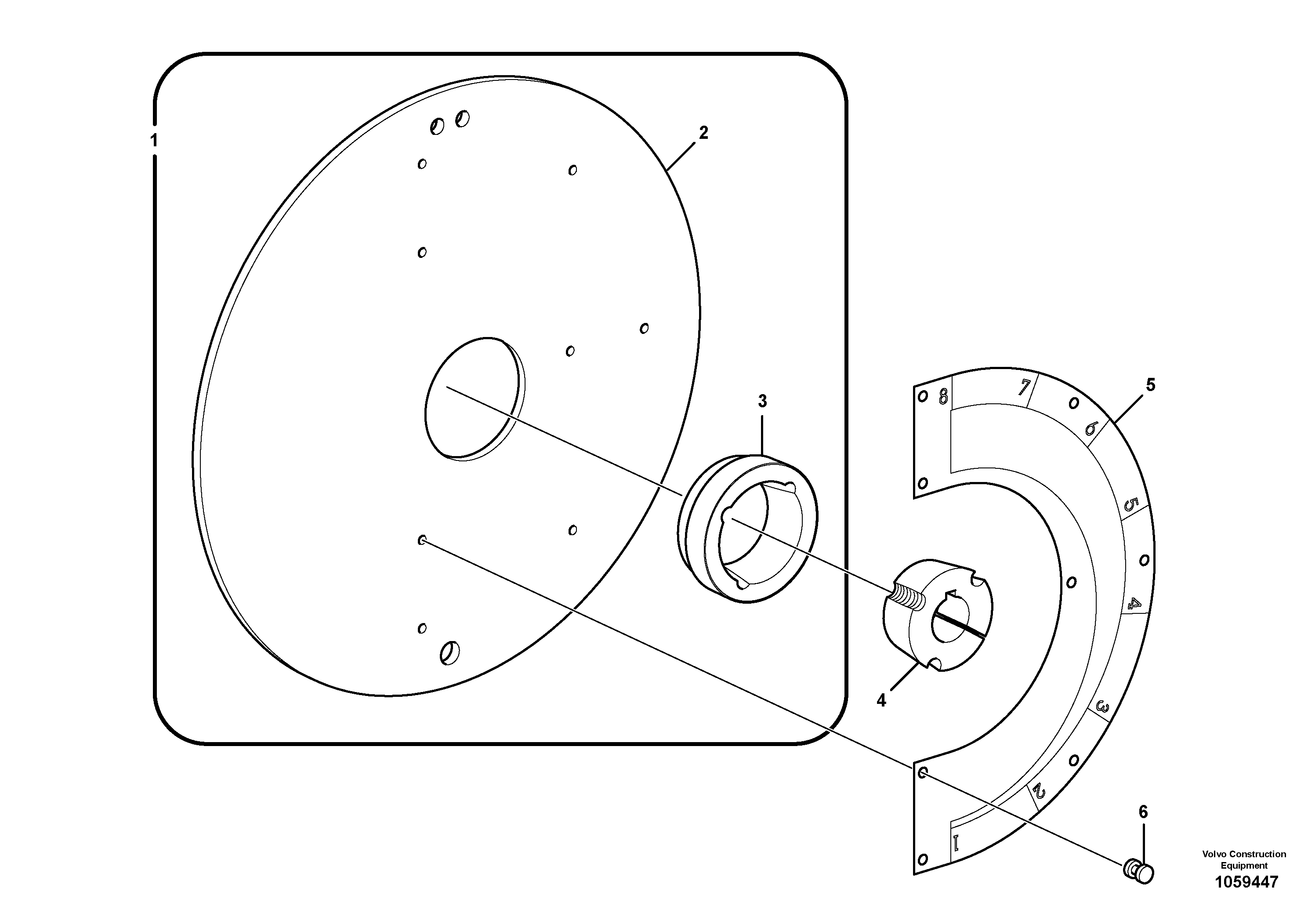 Stern Bearing RM59639179 VOLVO