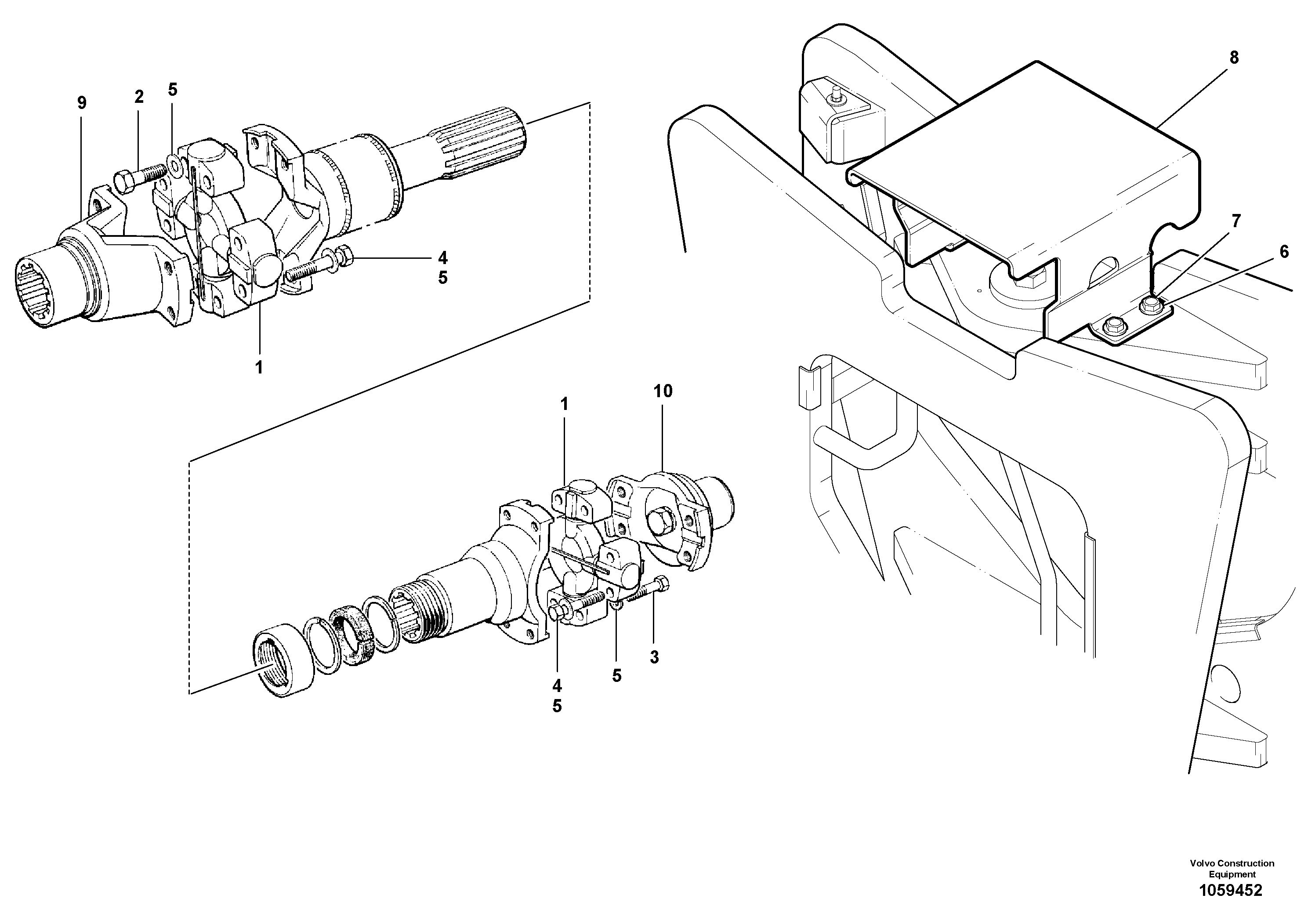 Mounting rail CH51A-0616ZI VOLVO