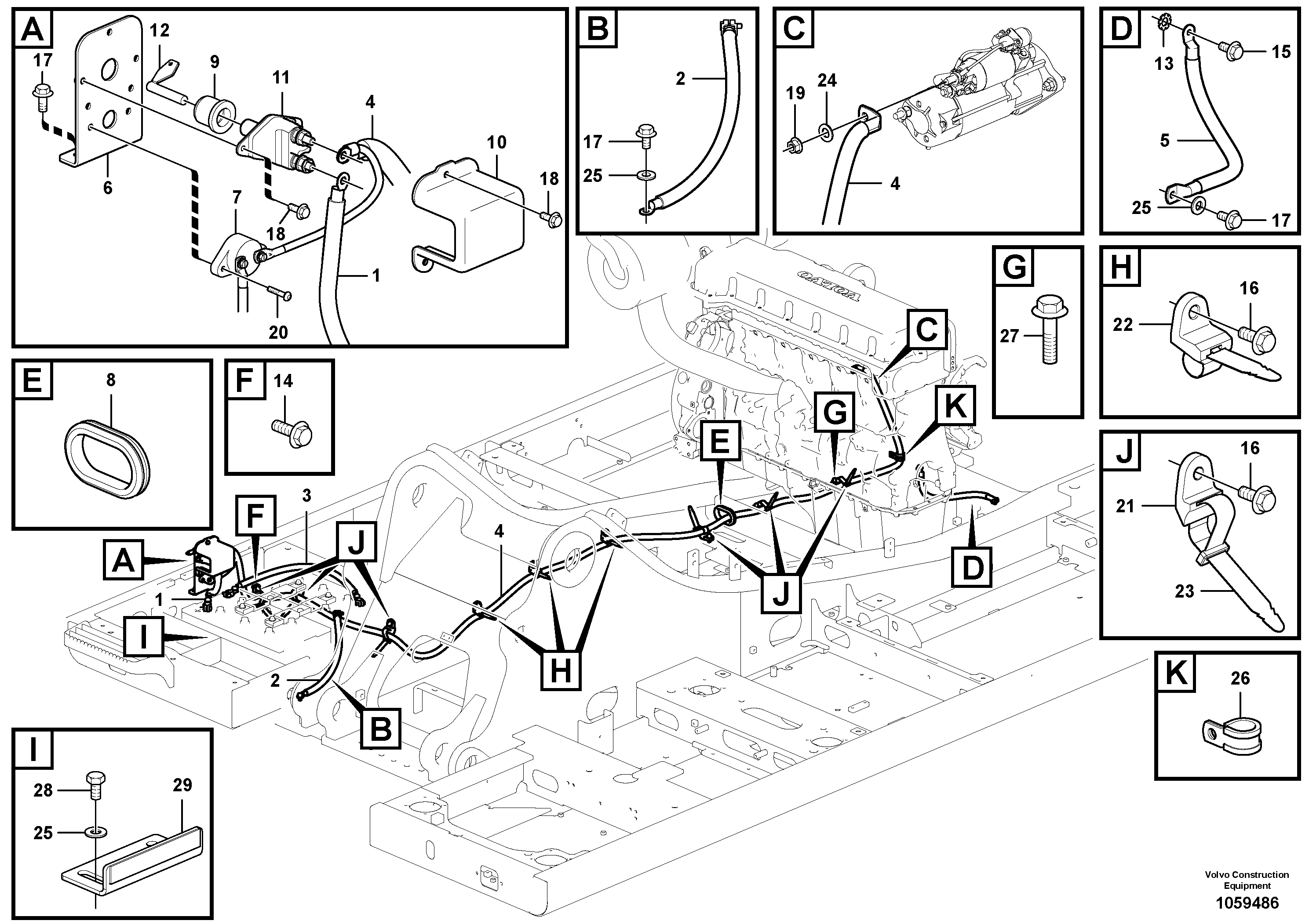 Brush Bearing VOE14682406 VOLVO