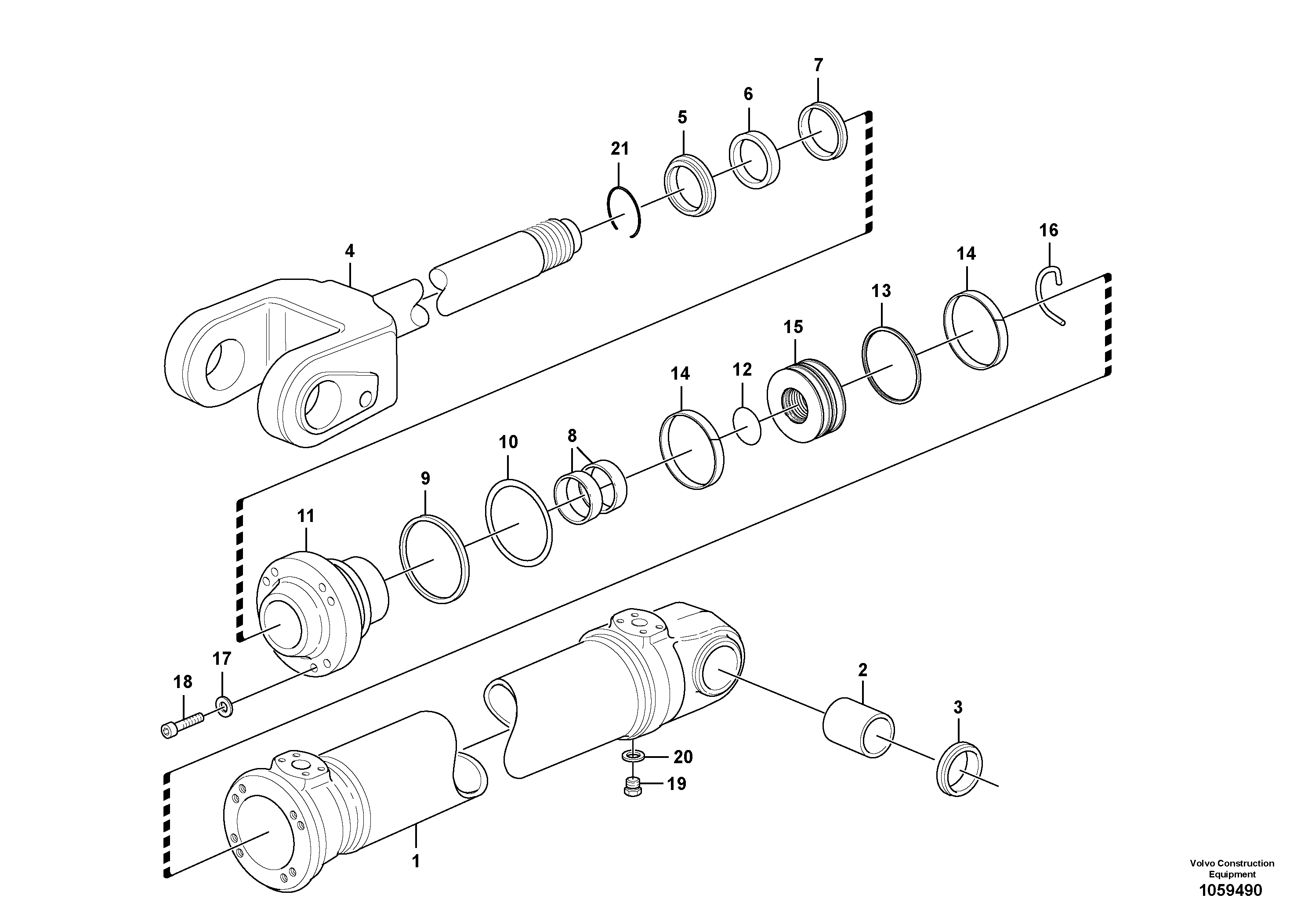 Crankshaft Seal VOE15089283 VOLVO