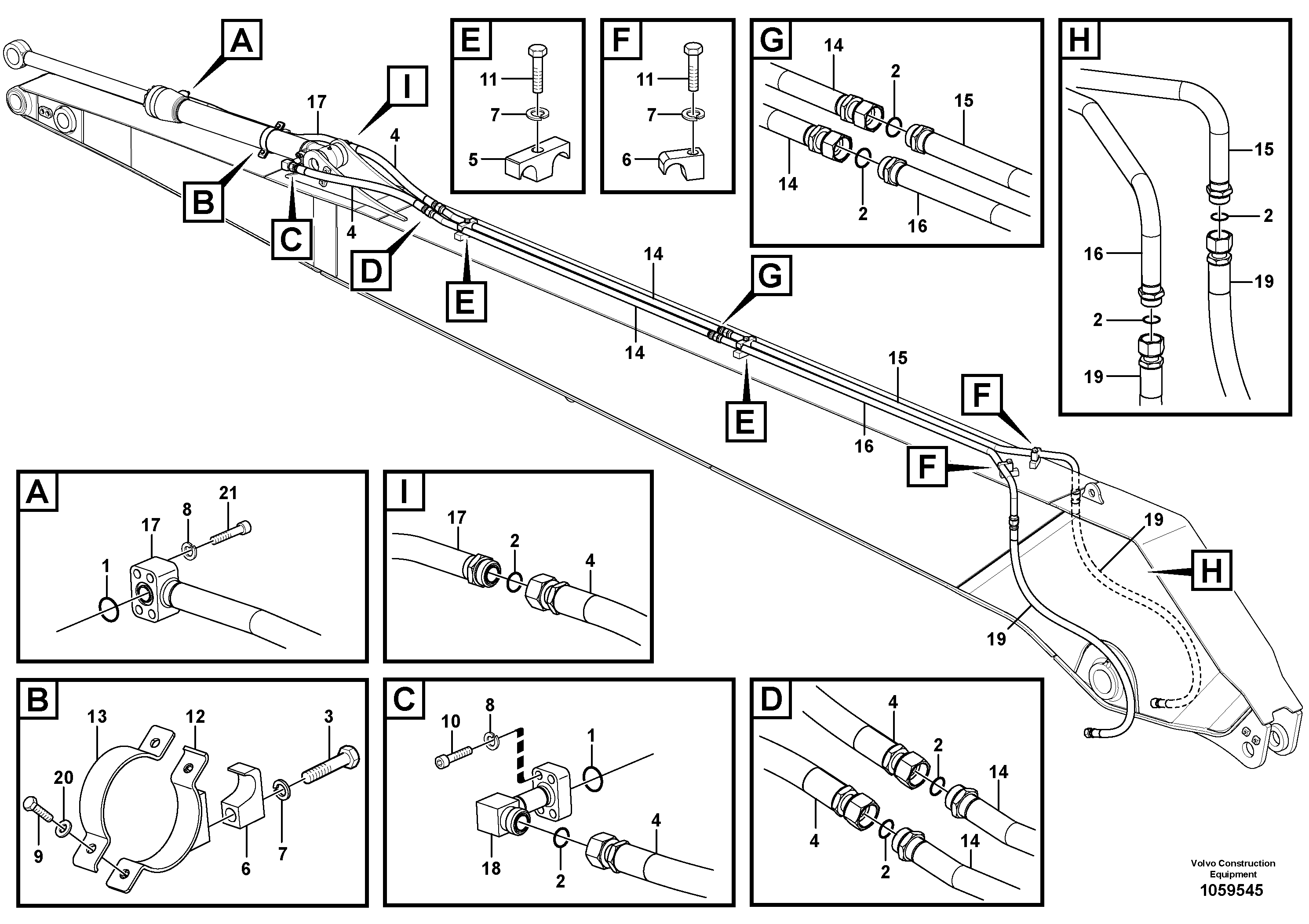 Timing gear casing VOE15042446 VOLVO