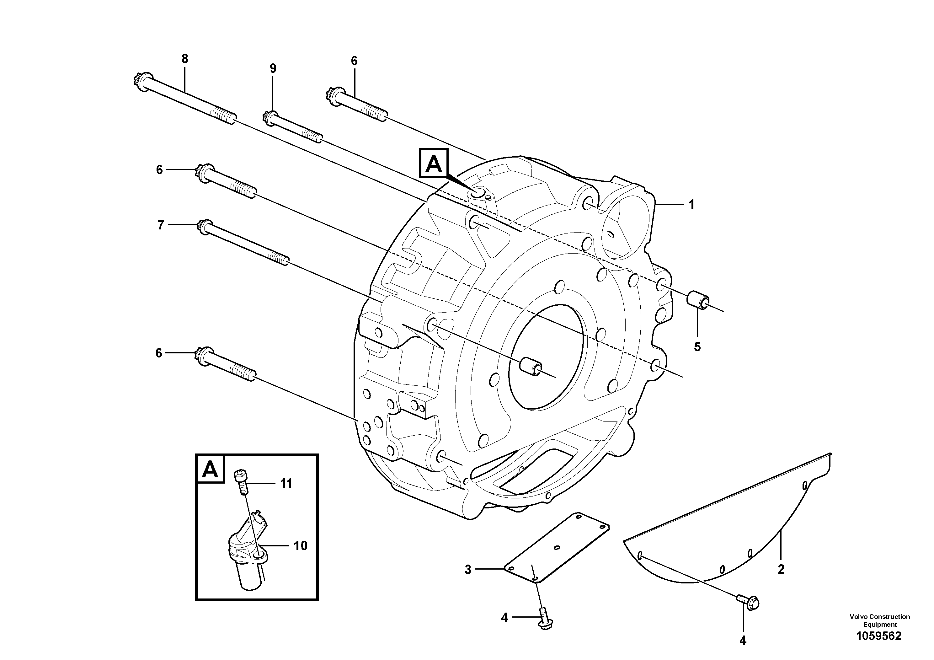 Screw 1148977 VOLVO